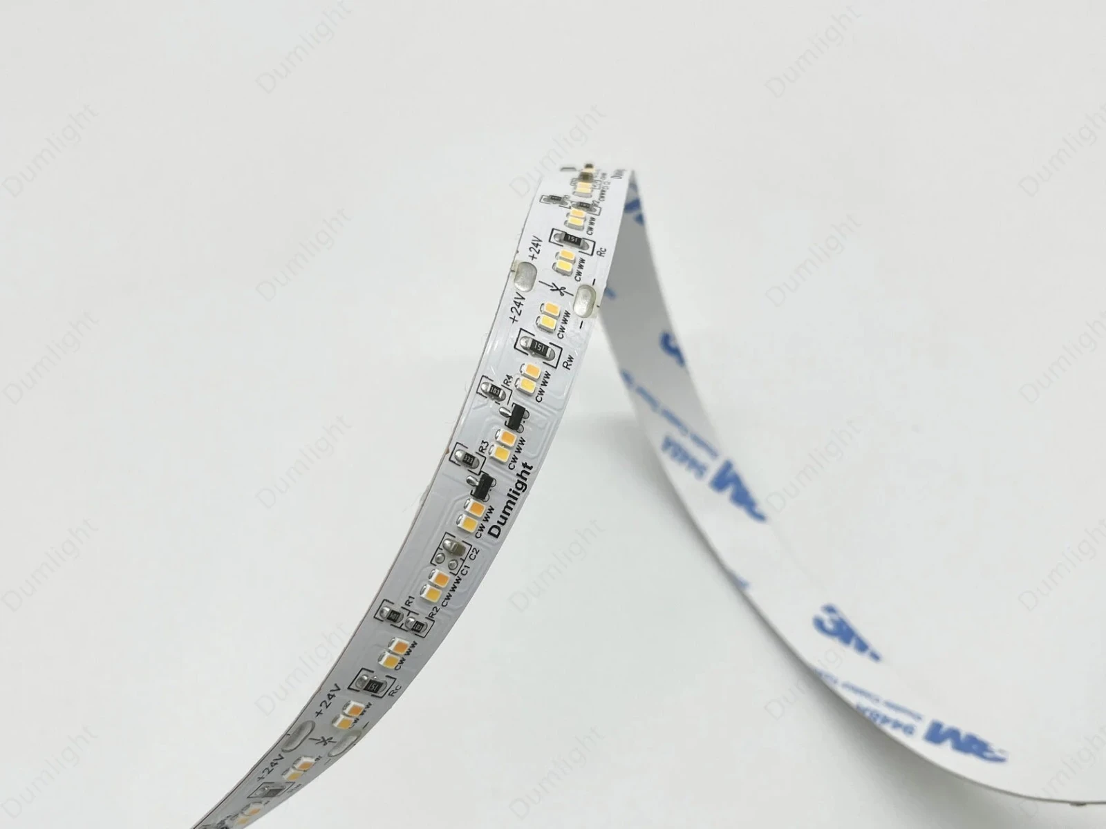 Светодиодная лента DLT2216-224-24V-10,5W-12MM-1800-3500K dim-to-warm