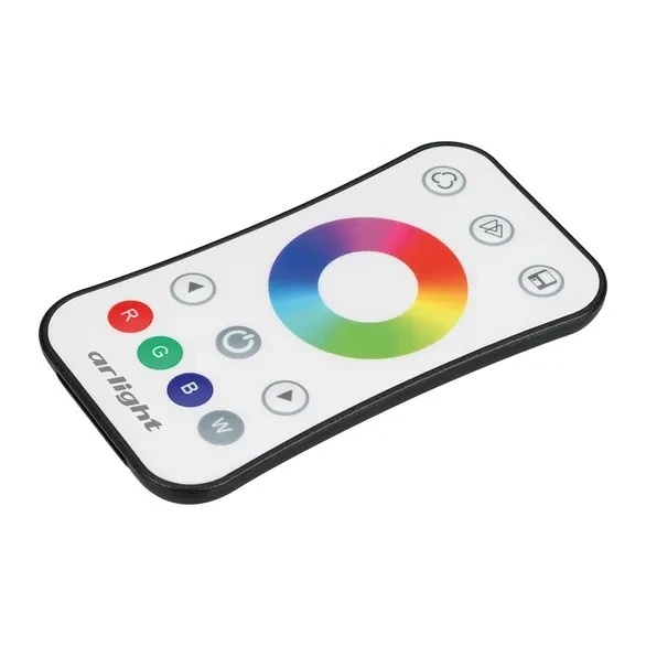 Пульт SMART-R14-RGBW (1 зона, 2.4G) (arlight, IP20 пластик, 5 лет) 022671