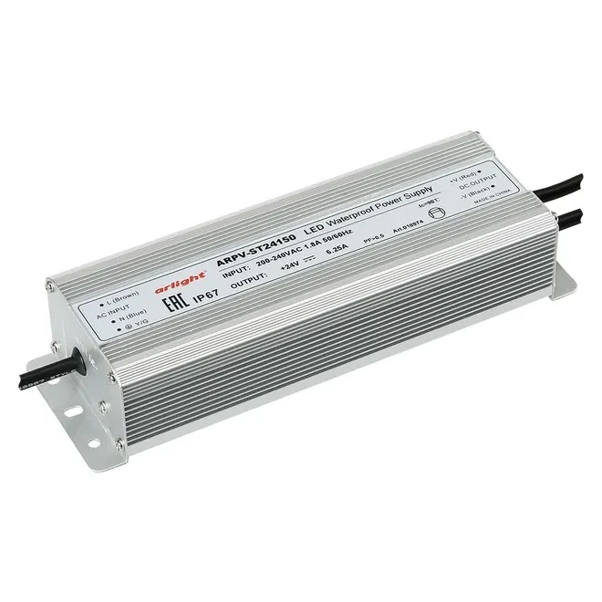 Блок питания arpv-24300-a (24V, 12.5A, 300W) (arlight, IP67 металл, 3 года) 023070(1)