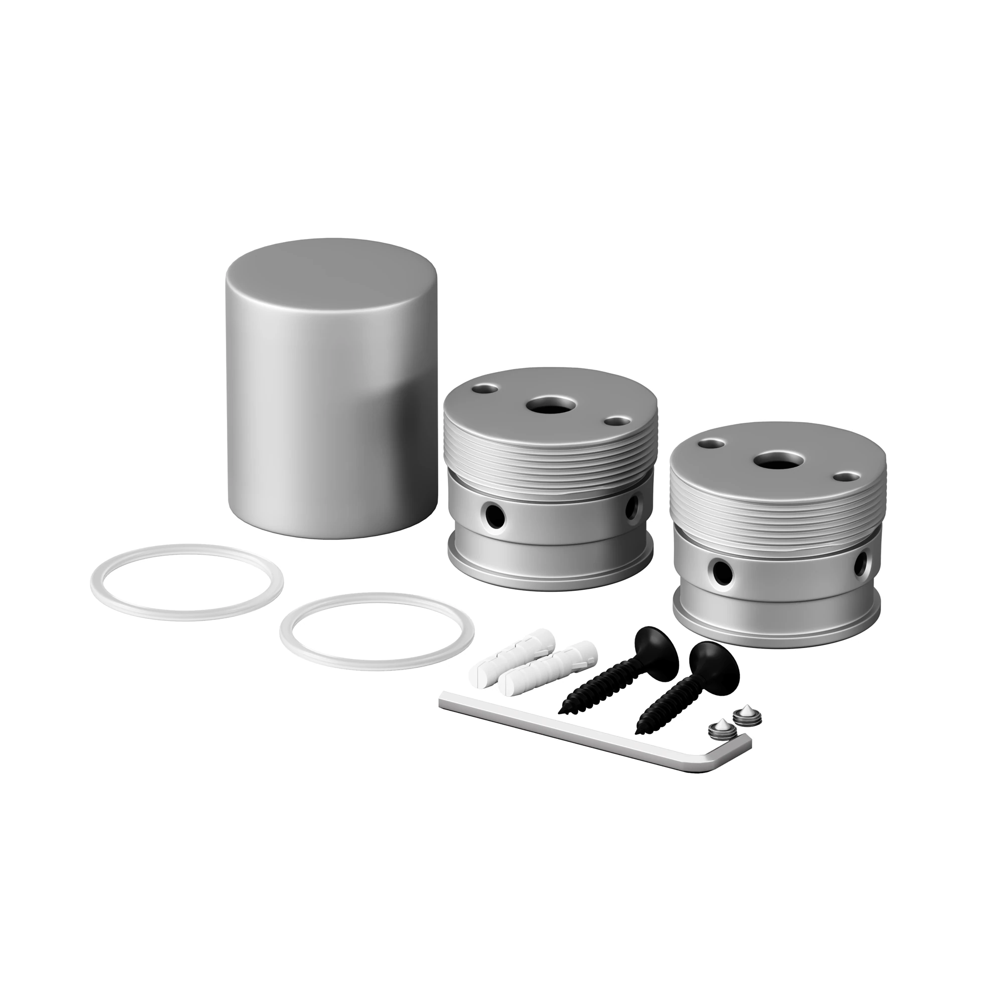 201150 светильник гибкий неон 0K алюминий серебро