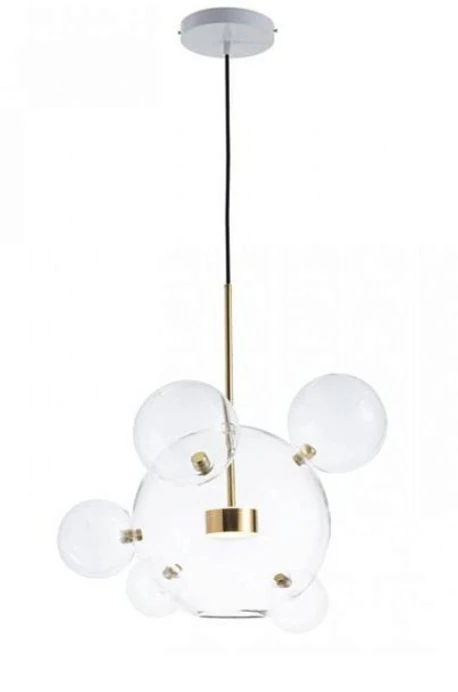 Подвесной светильник GIOPATO & COOMBES BOLLR PENDANT 6 BUBBLE LAMP золото артикул: 40.5850-3