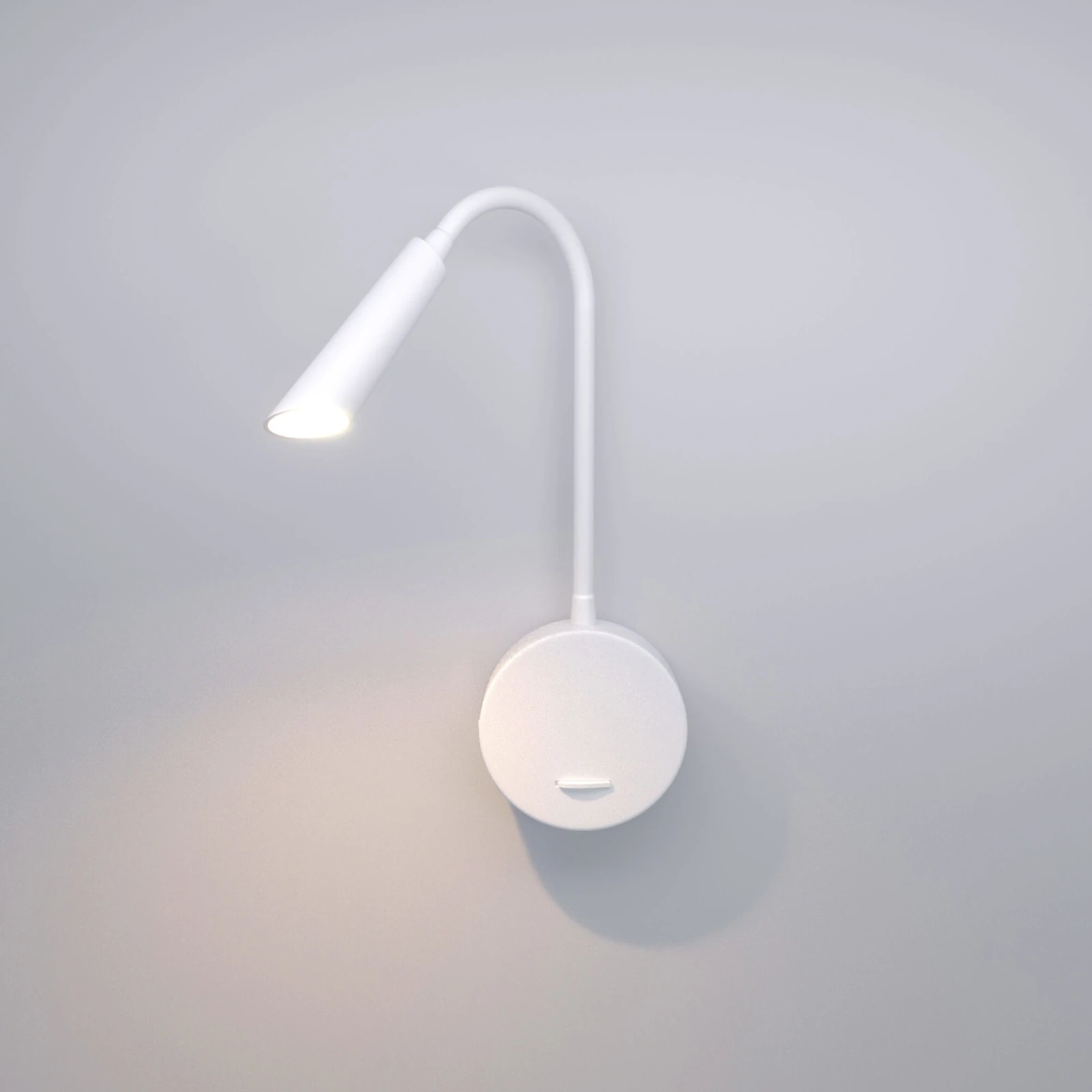 40120/led светильник настенный регулируемый светодиодный STEM белый 3000к с usb-портом и выключателем белый