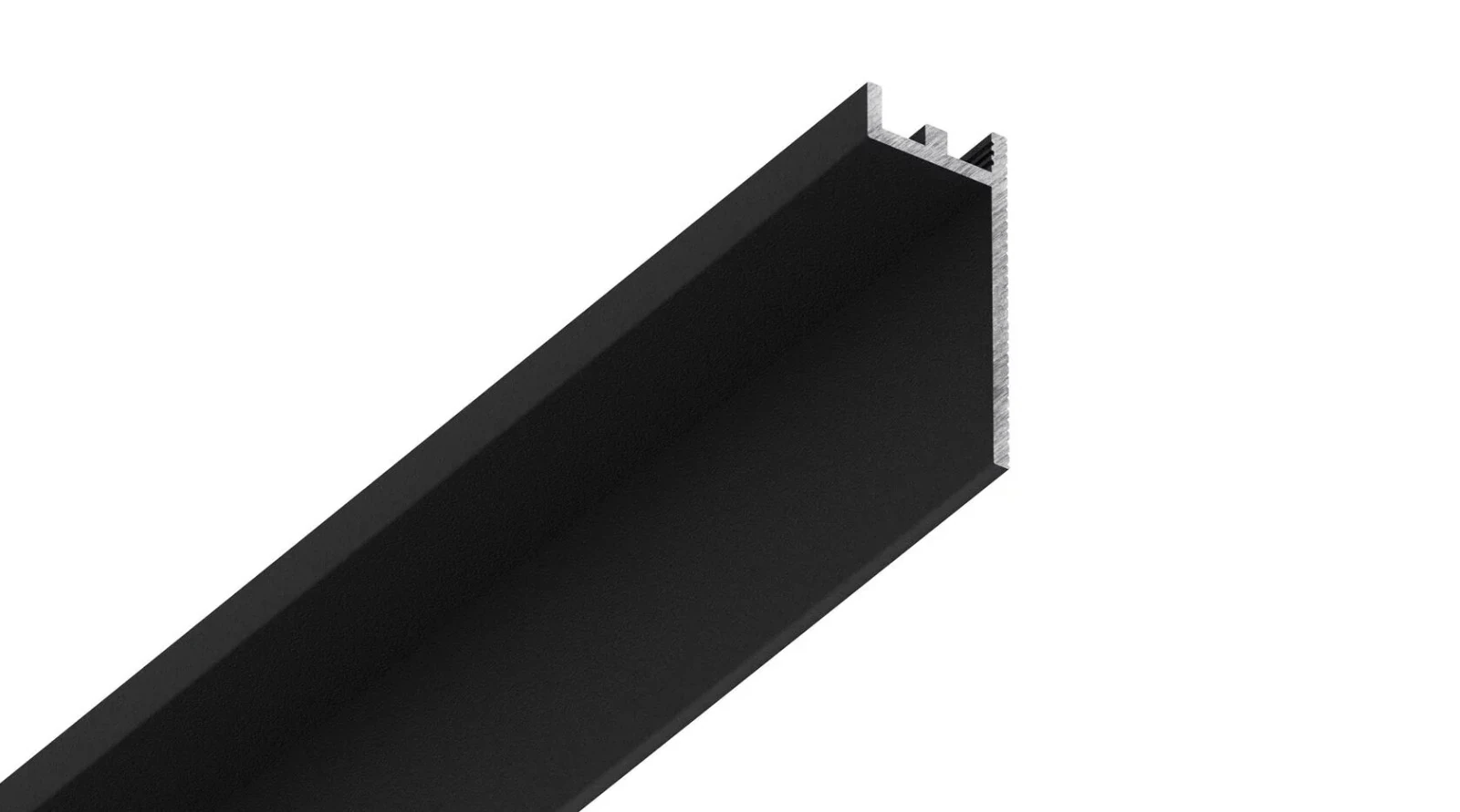 Art-tenevoy PLINTUS GIPPS теневой, стеновой, черный (2м)