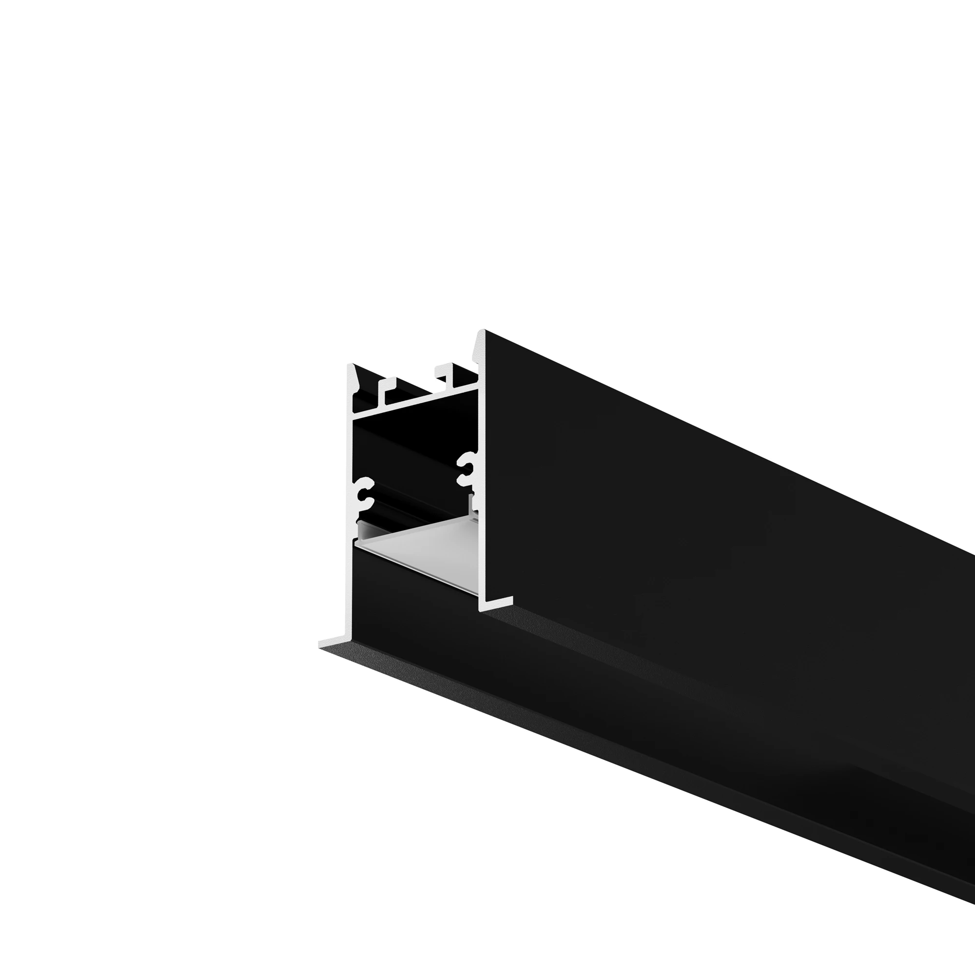 632015 светильник алюминиевый профиль алюминий черный