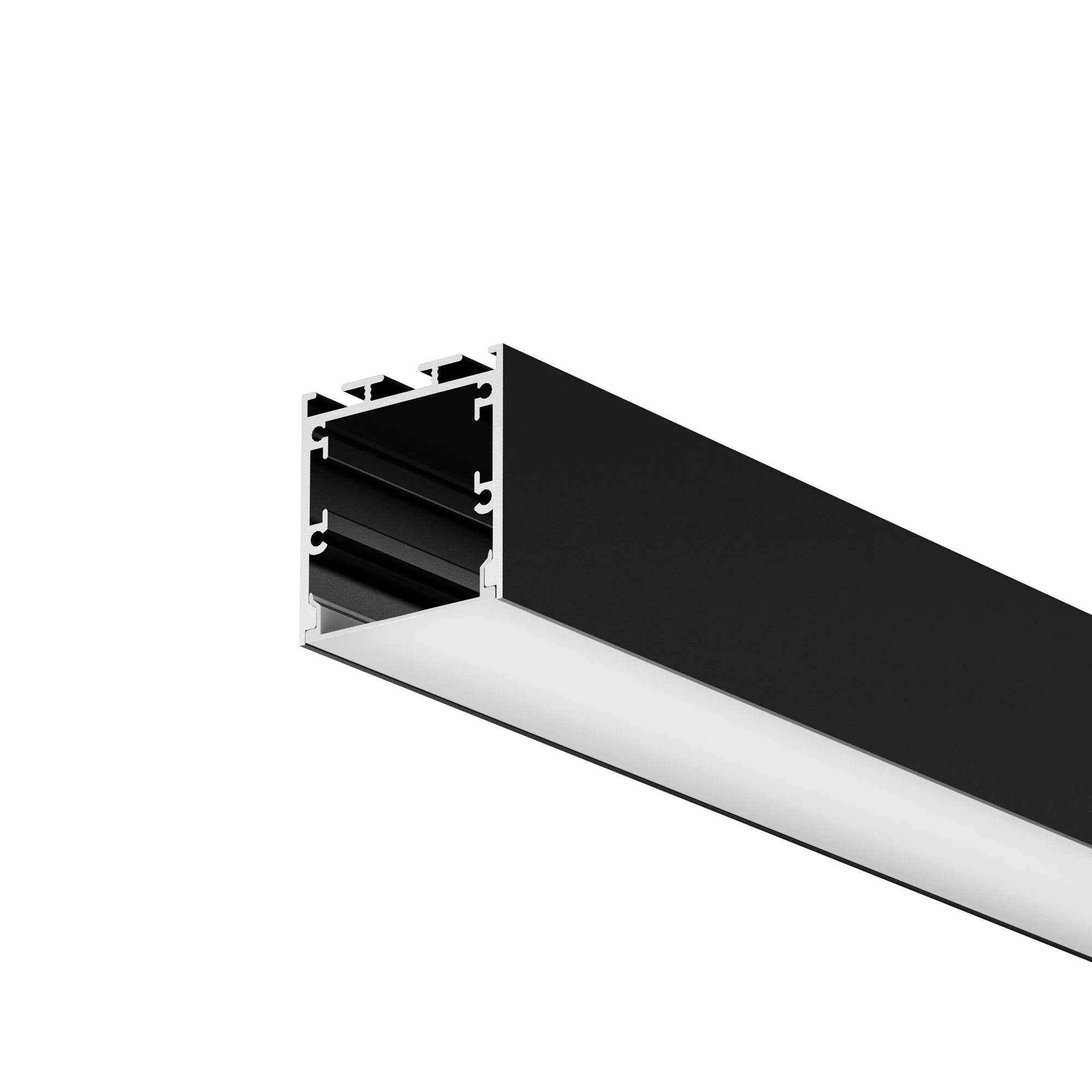 633004 светильник алюминиевый профиль алюминий черный