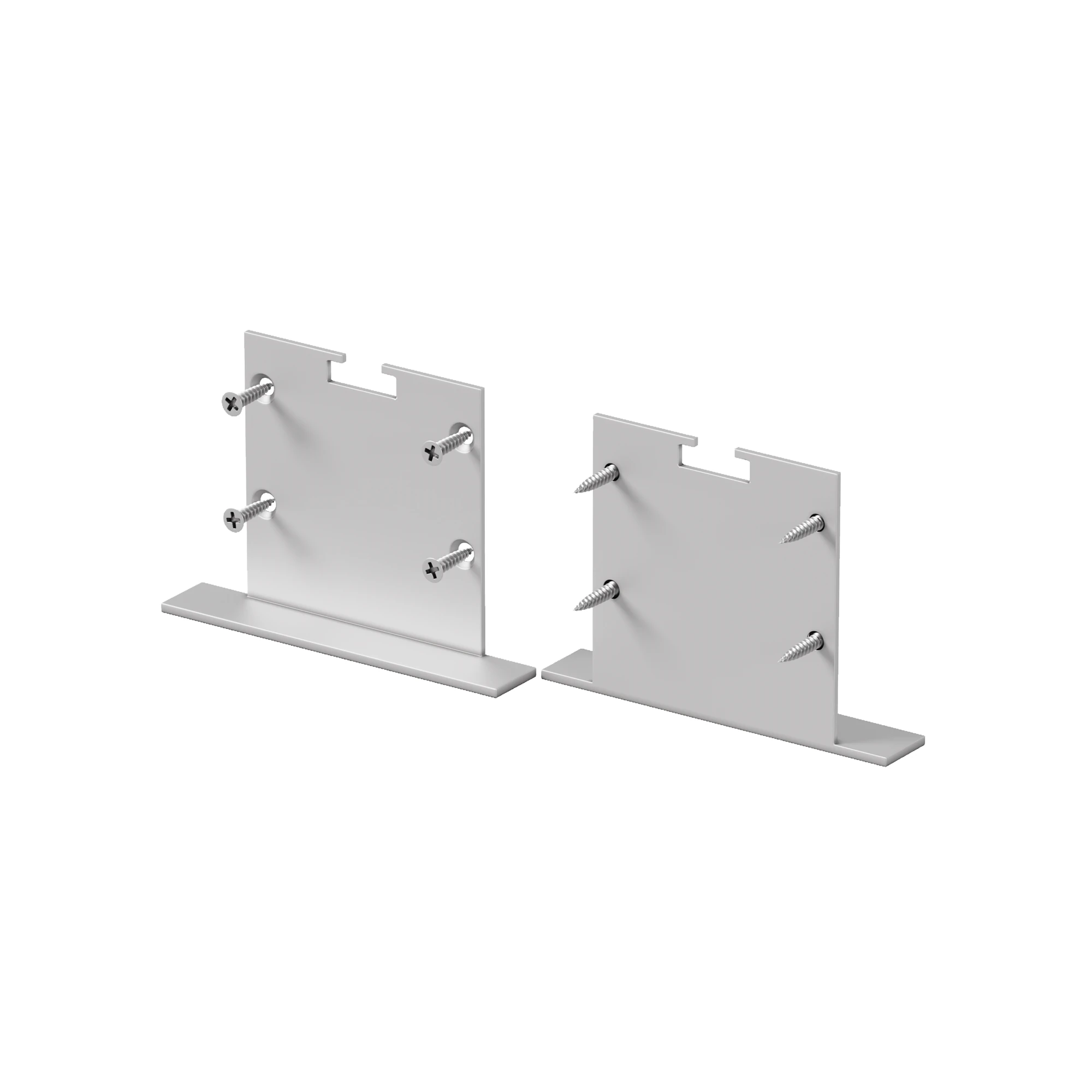 642034 светильник алюминиевый профиль нержавеющая сталь серебро