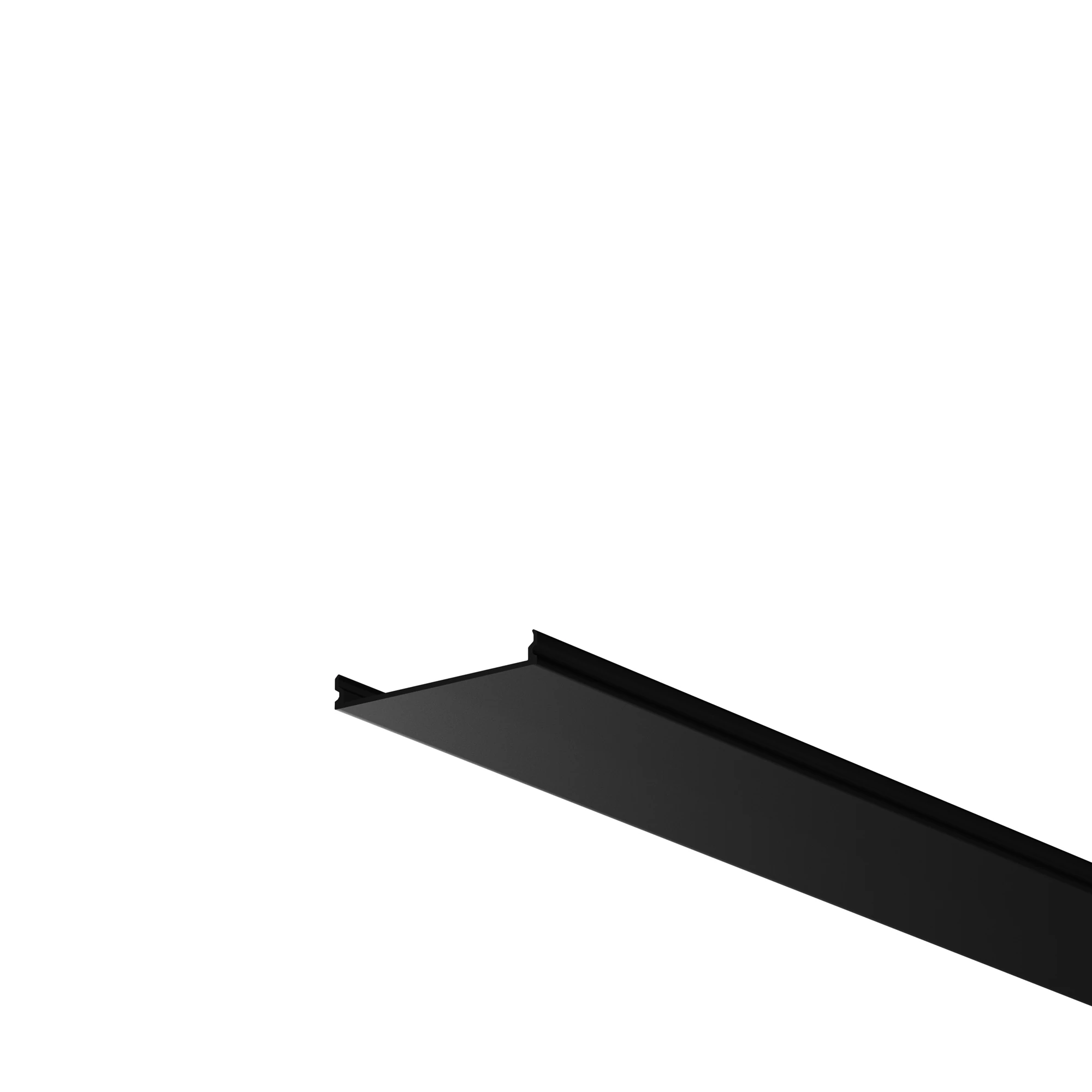 642040 светильник алюминиевый профиль пластик черный