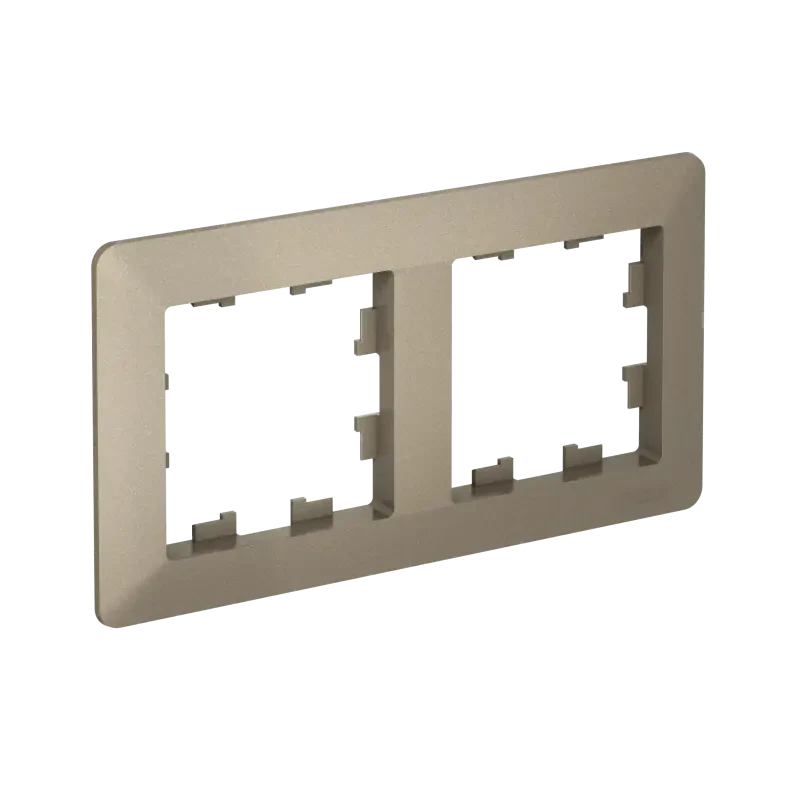 ATN220502 рамка установочная atlasdesign шампань