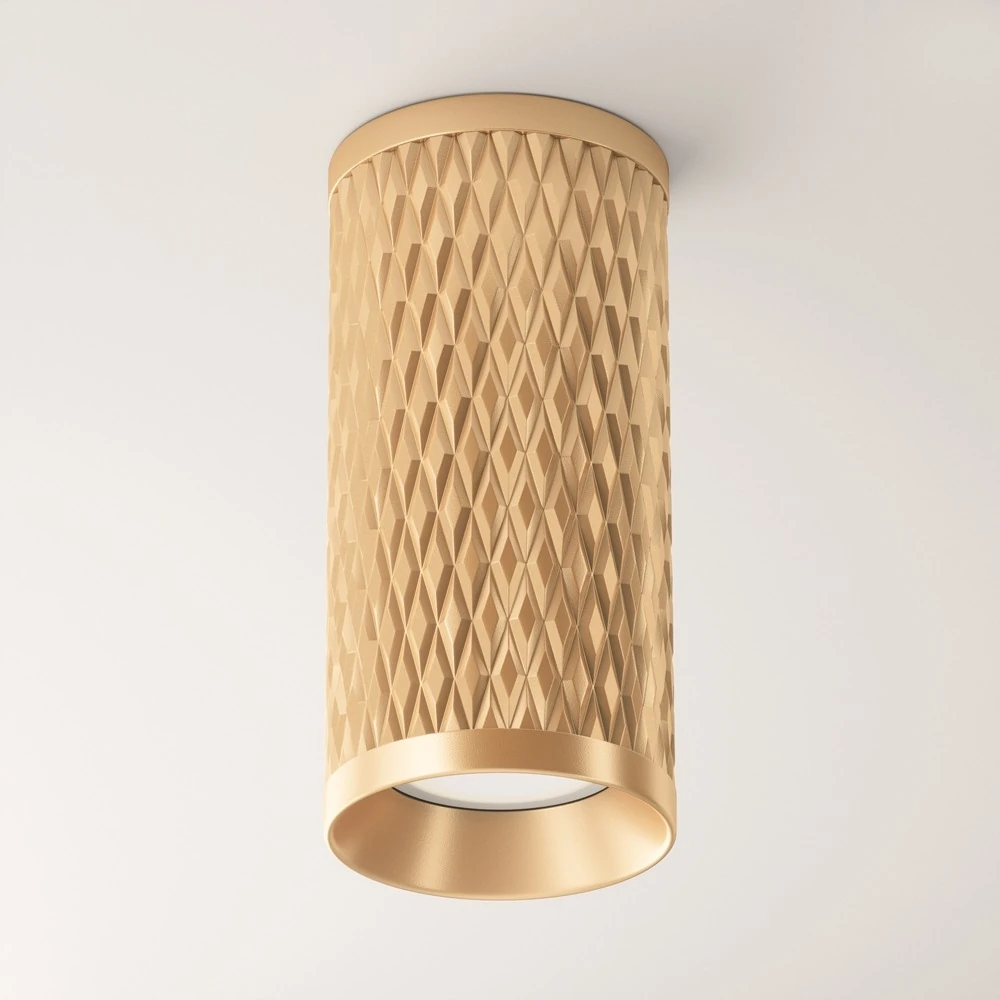 C036CL-01G потолочный светильник CEILING 0K IP 20 алюминий GU10 матовое золото