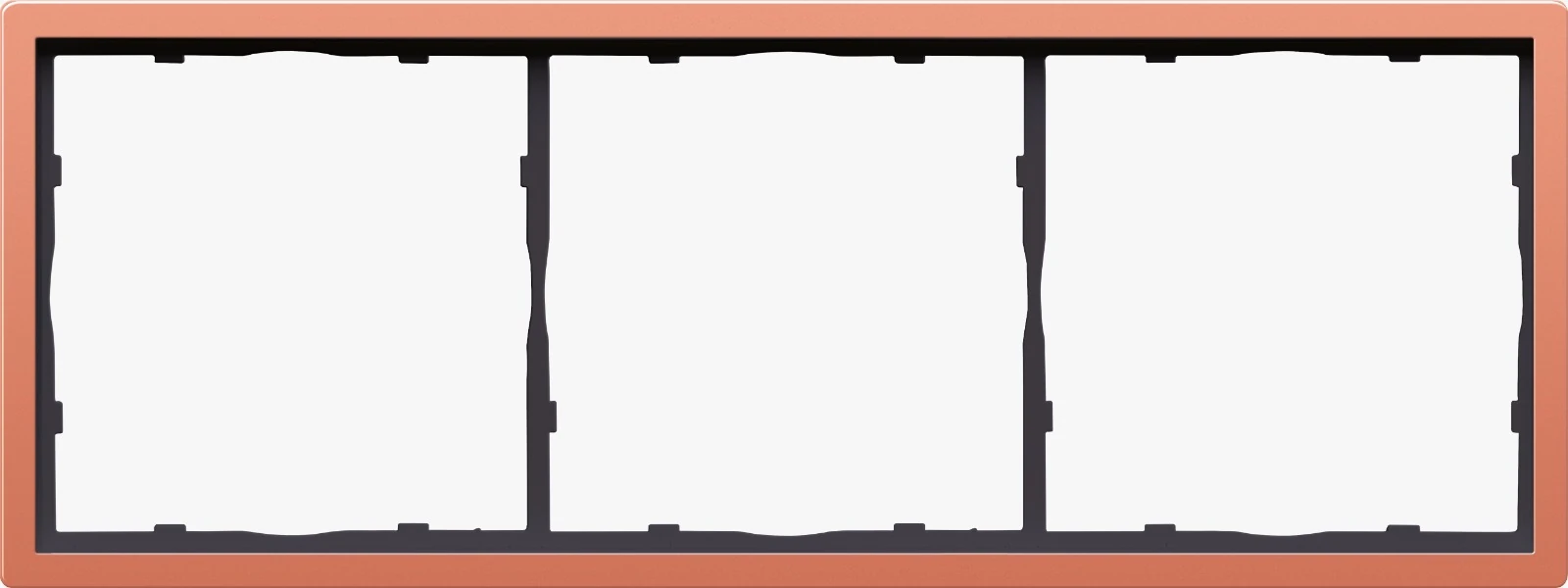 DA21345 рамка 3-я, матовый коралл, серия R98