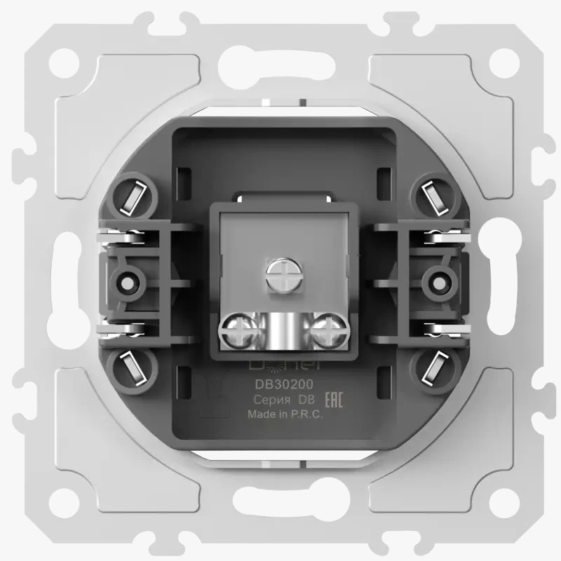 DB30200 DONEL механизм розетки tv-sat 1 вых.:0-2400 мгц, , серия DB