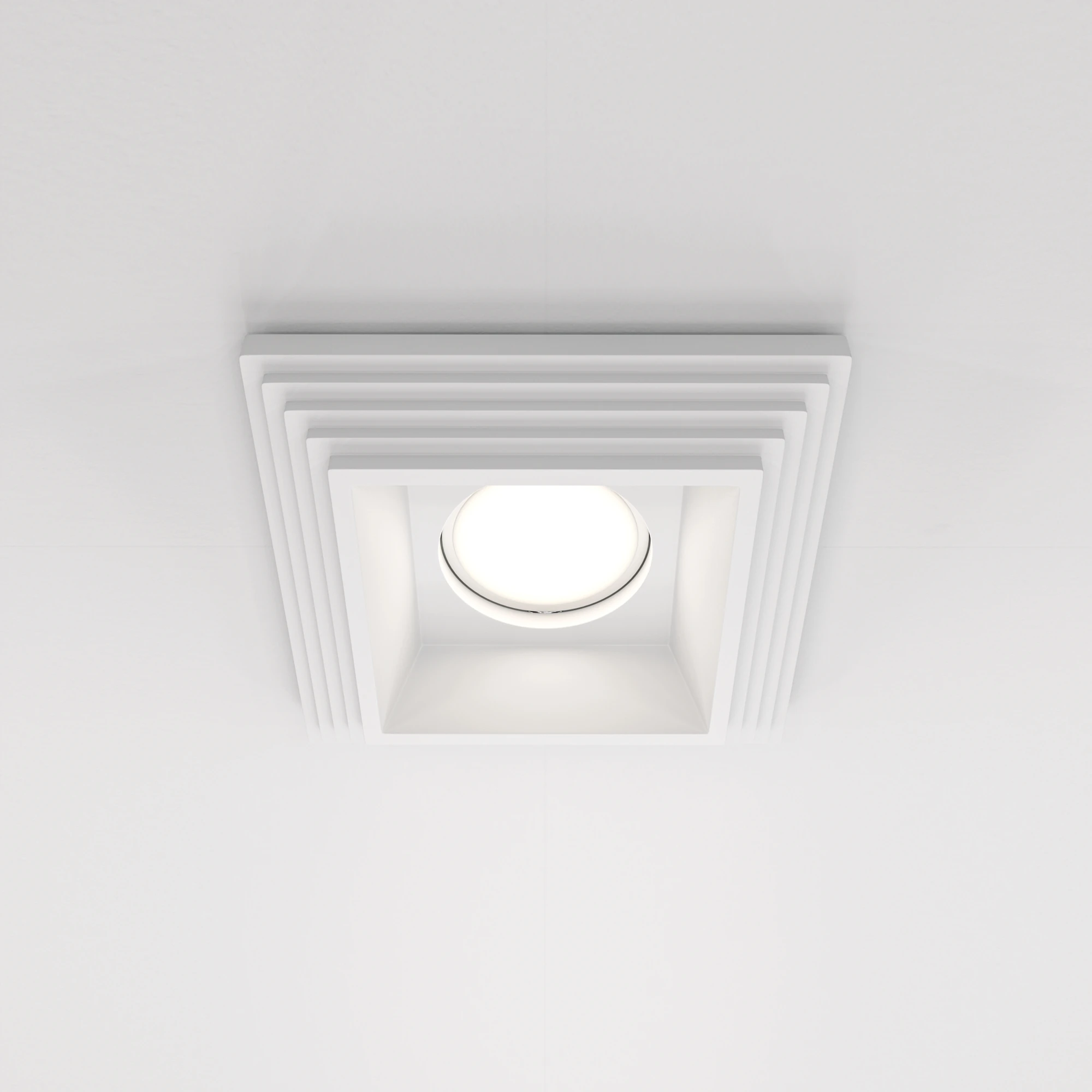 Встраиваемый светильник GYPS MODERN GU10 10вт DL005-1-01-W