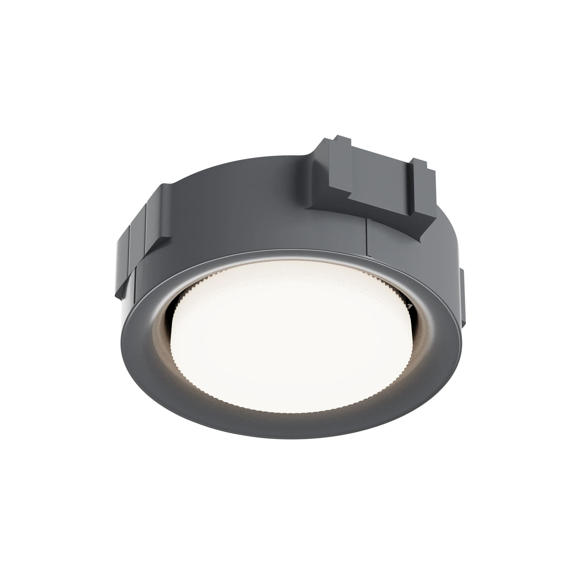 DL019-GX53-B встраиваемый светильник DOWNLIGHT 0K IP 20 пластик GX53 черный 12вт