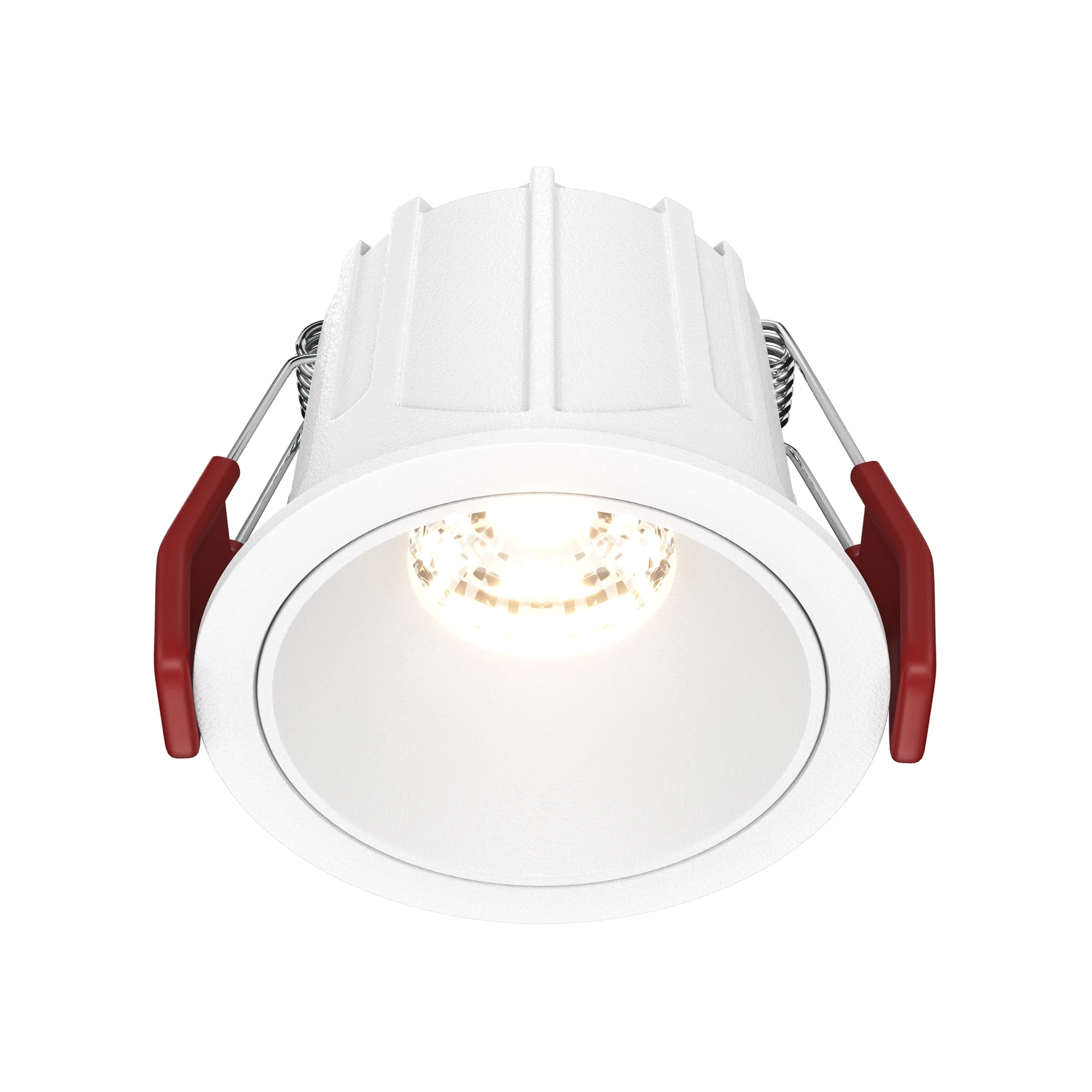DL043-01-10W3K-RD-W встраиваемый светильник DOWNLIGHT 3000K 36.0° IP 20 алюминий и пластик LED белый 10вт