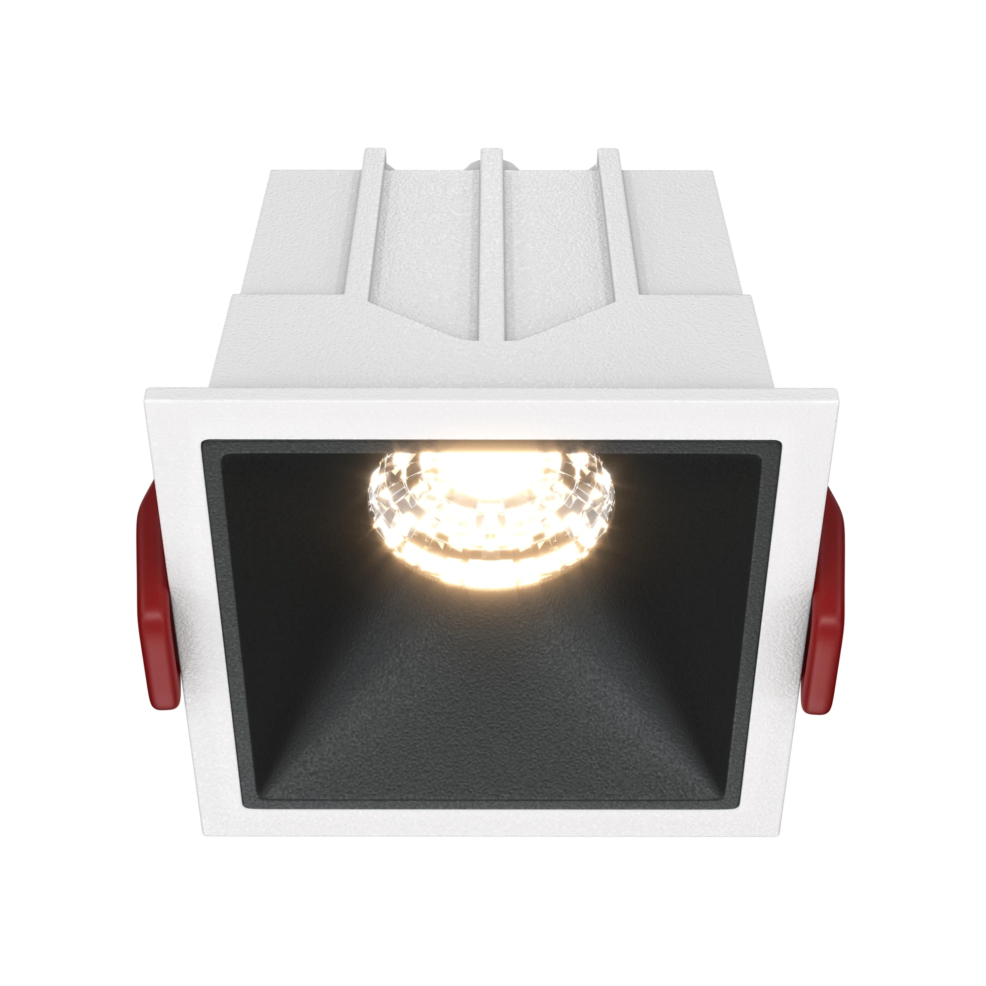 DL043-01-10W3K-SQ-WB встраиваемый светильник DOWNLIGHT 3000K 36.0° IP 20 алюминий и пластик LED белый 10вт 65мм