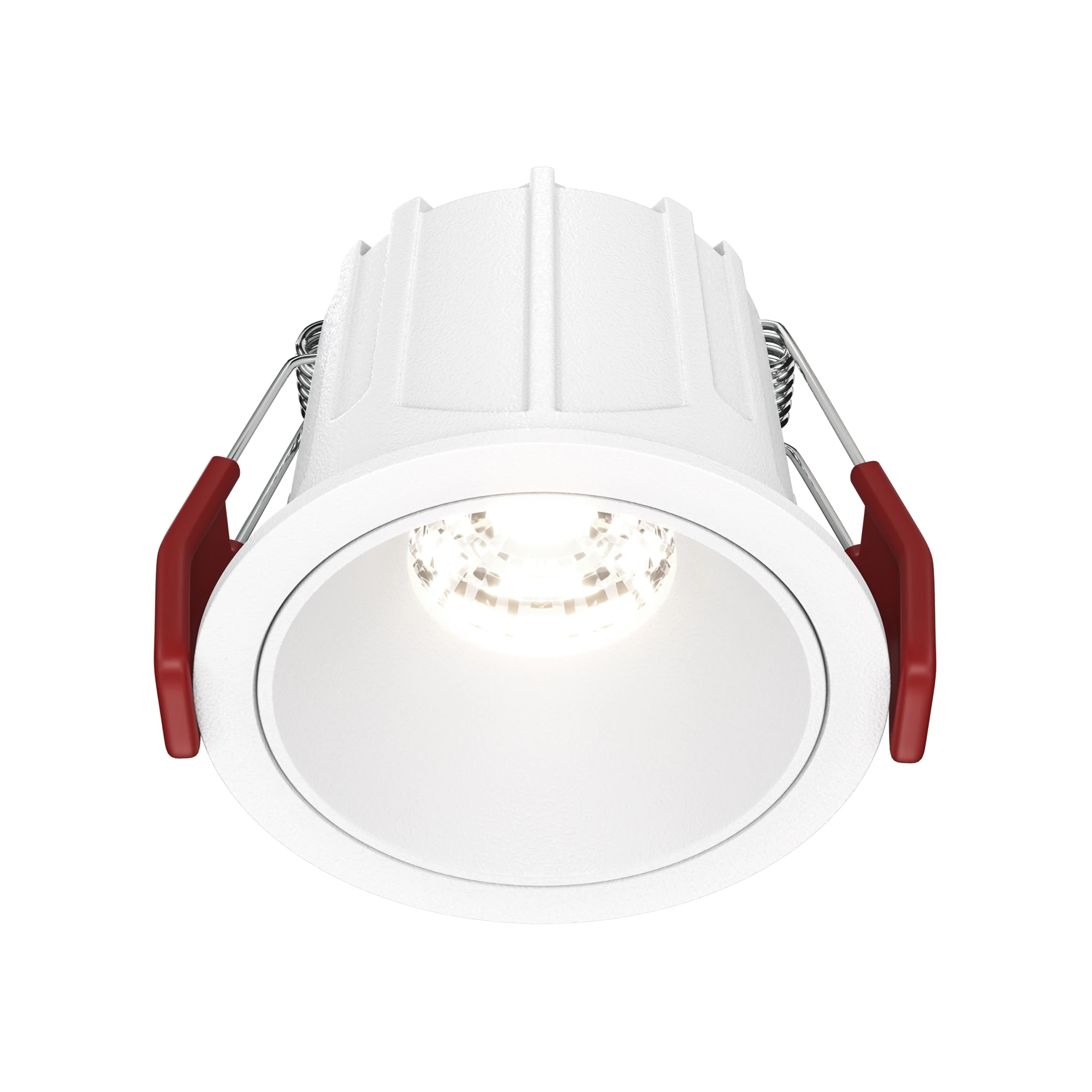 DL043-01-10W4K-RD-W встраиваемый светильник DOWNLIGHT 4000K 36.0° IP 20 алюминий и пластик LED белый 10вт