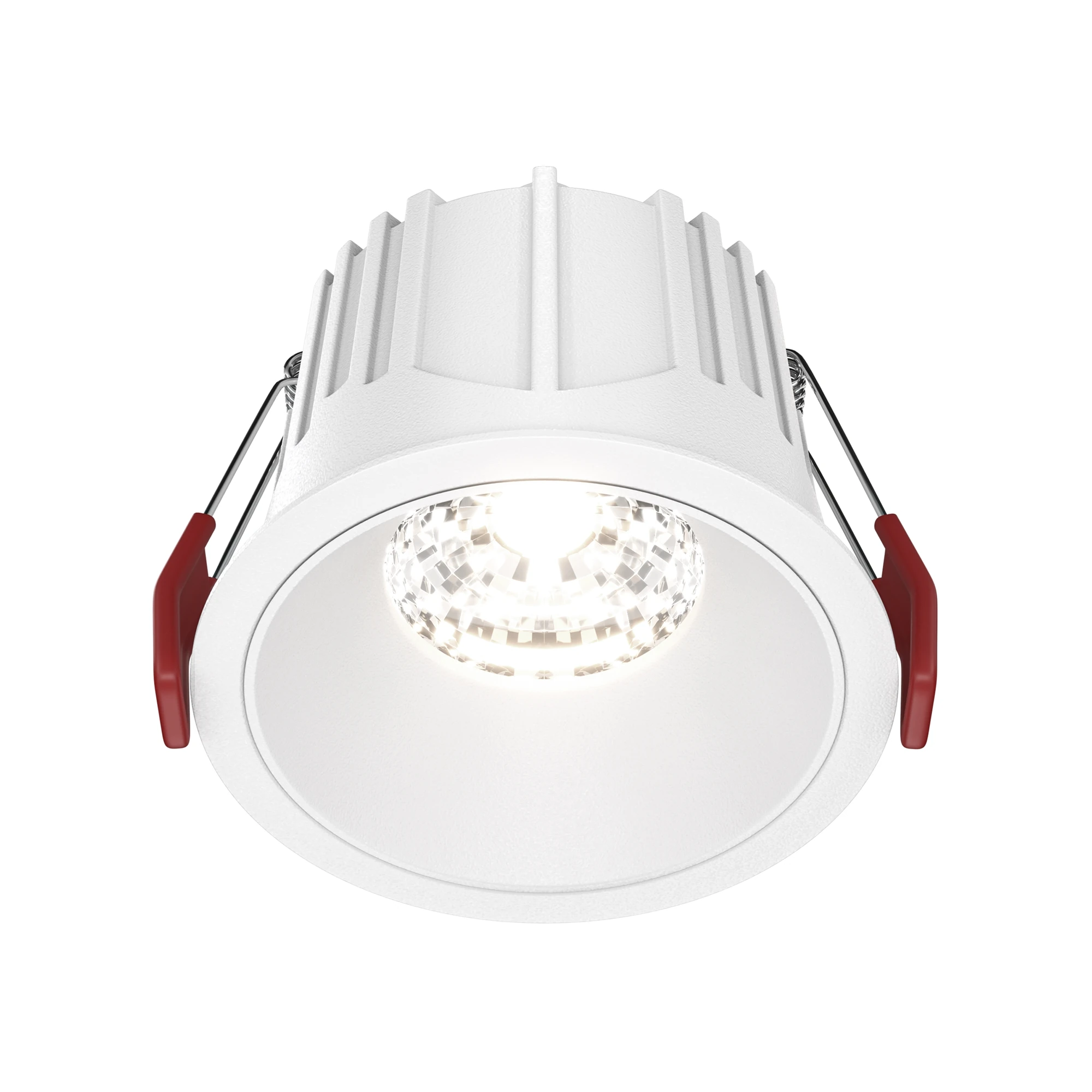 DL043-01-15W4K-RD-W встраиваемый светильник DOWNLIGHT 4000K 36.0° IP 20 алюминий и пластик LED белый 15вт