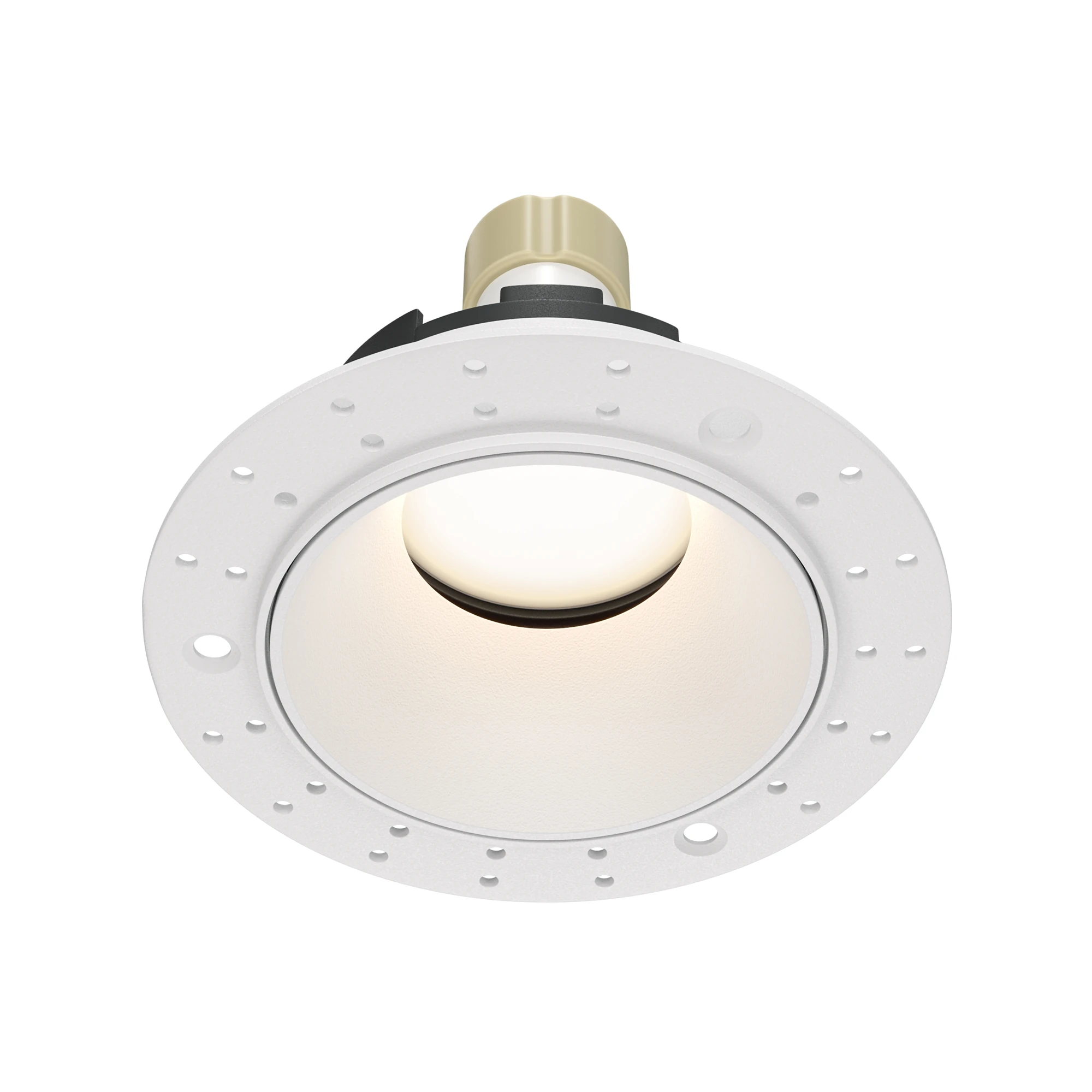 DL051-U-2W встраиваемый светильник DOWNLIGHT 0K 120° IP 20 алюминий GU10 белый