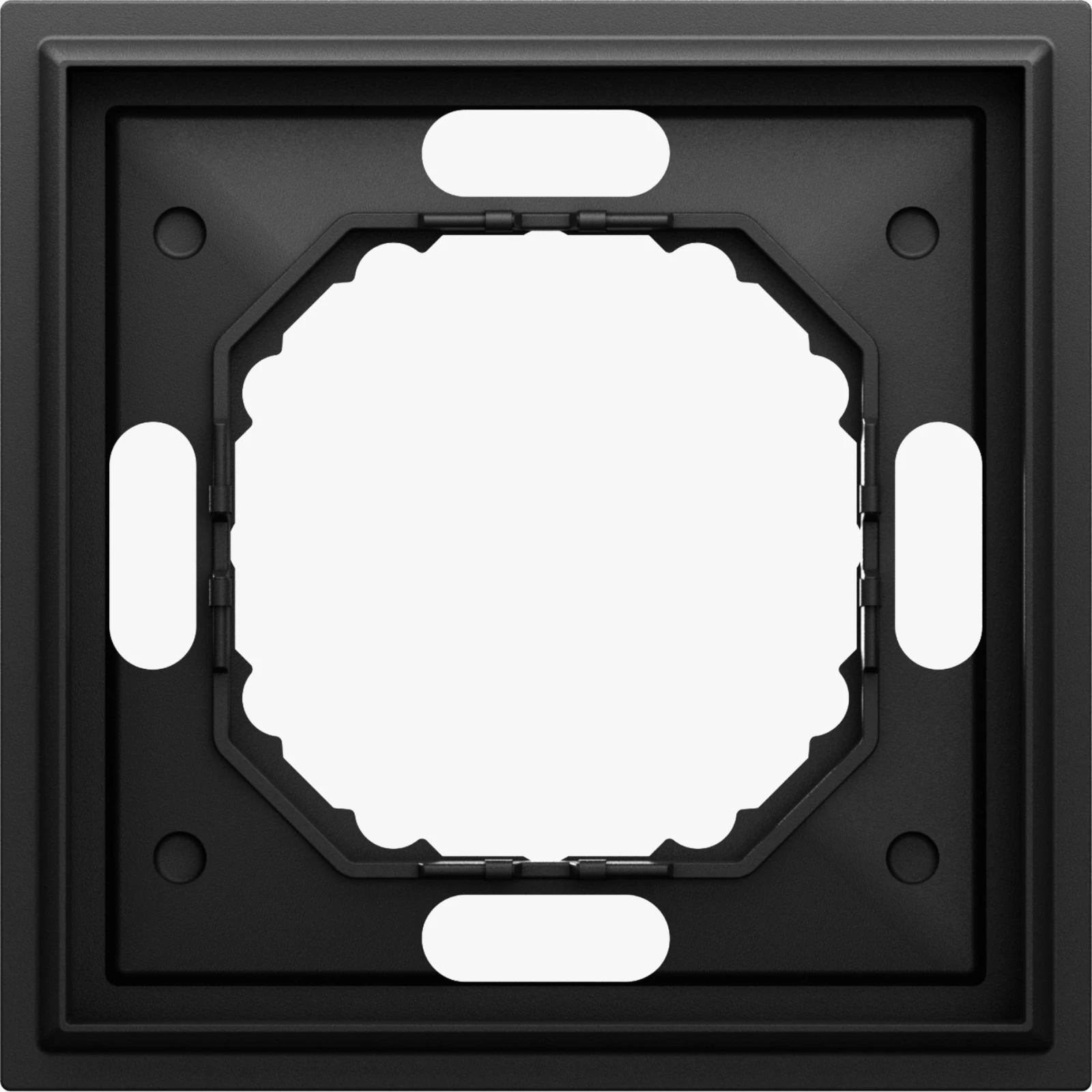 DS21157 рамка 1-я, черный графит, серия S08