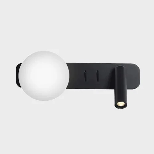 Бра ITALLINE IT08-8024 BLACK 3000K