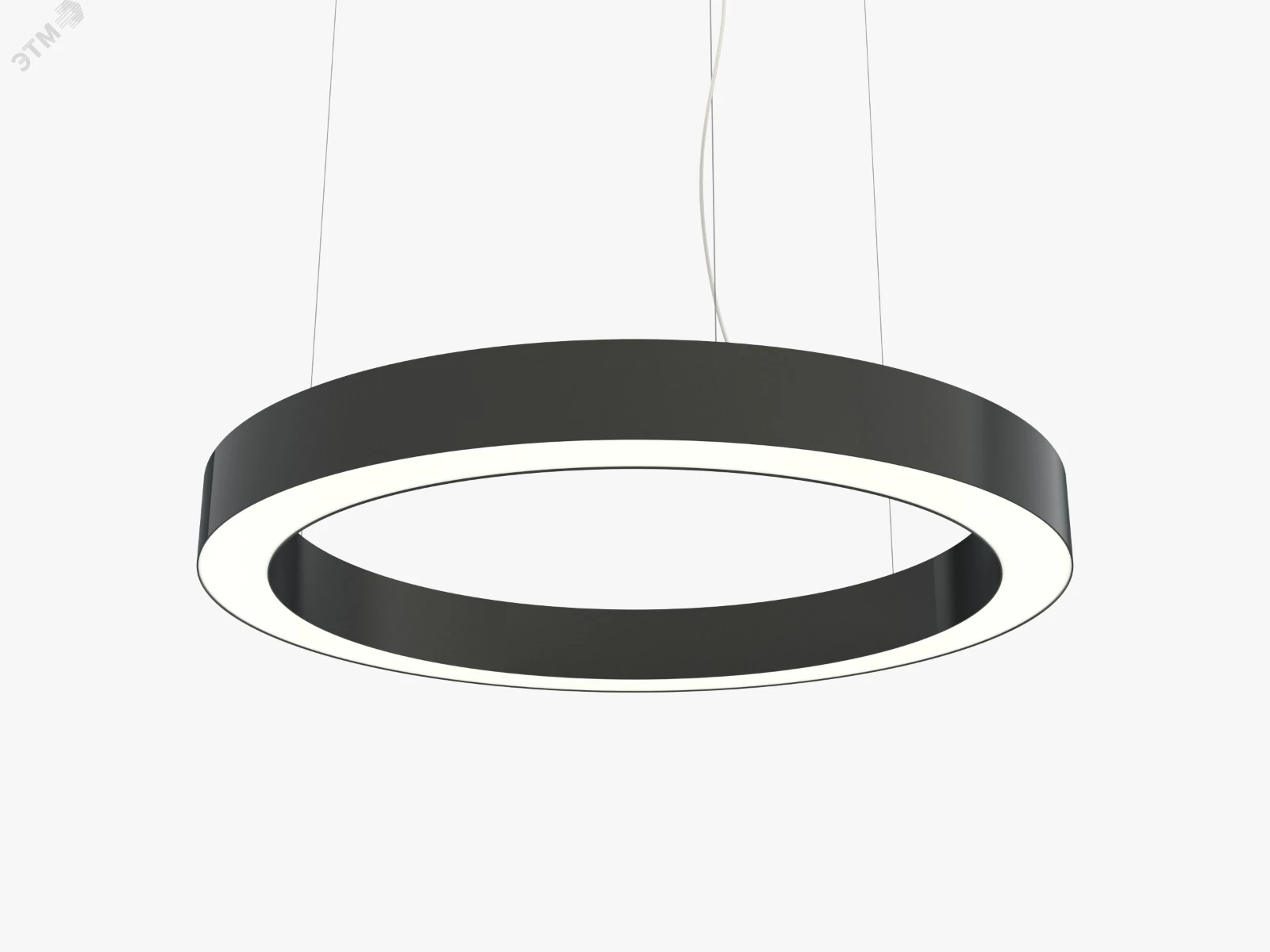 Светодиодный светильник кольцо 90 вт 875 мм 4000к опал