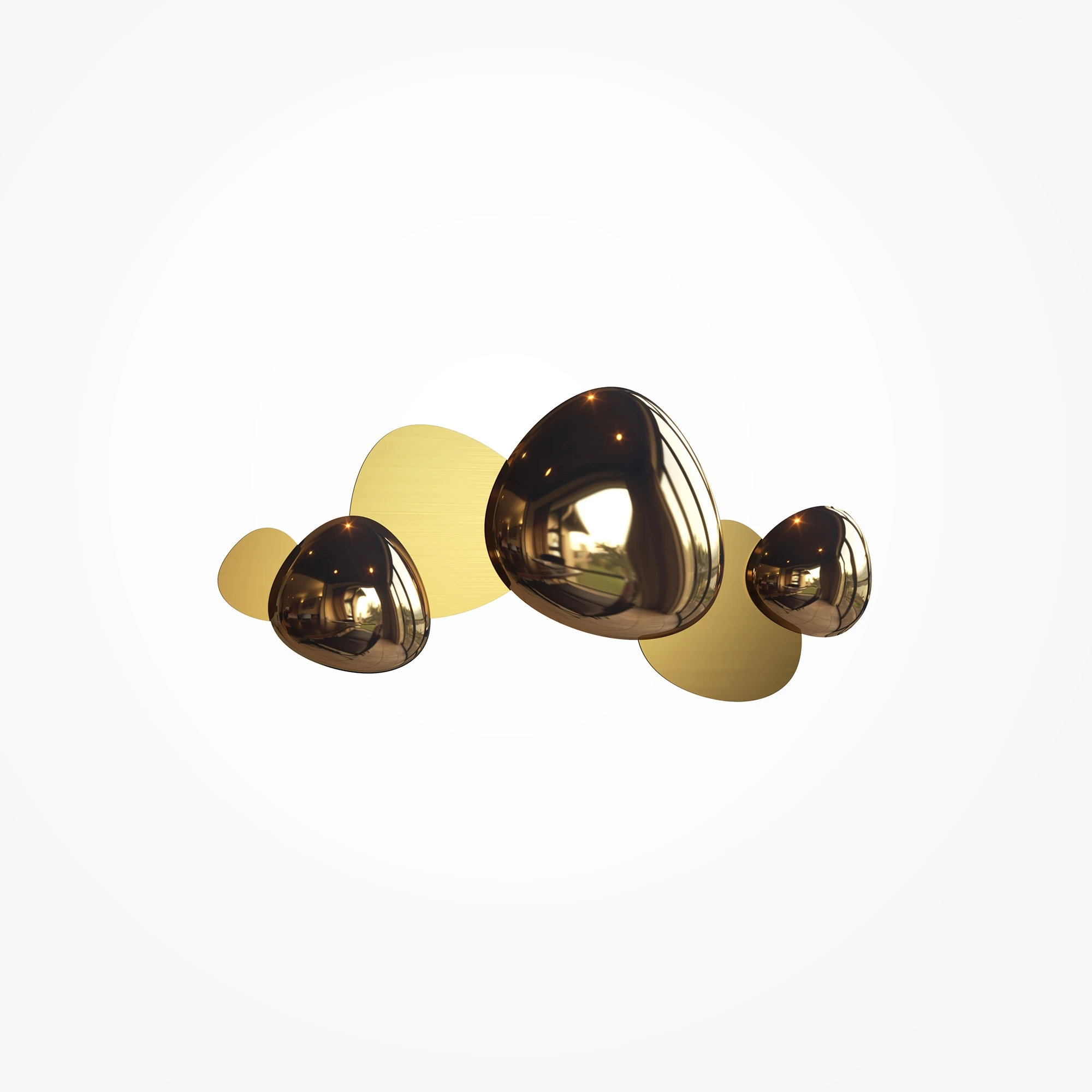 MOD314WL-L13G3K настенный светильник MODERN 3000K 120.0° IP 20 нержавеющая сталь, металл LED золото 13вт