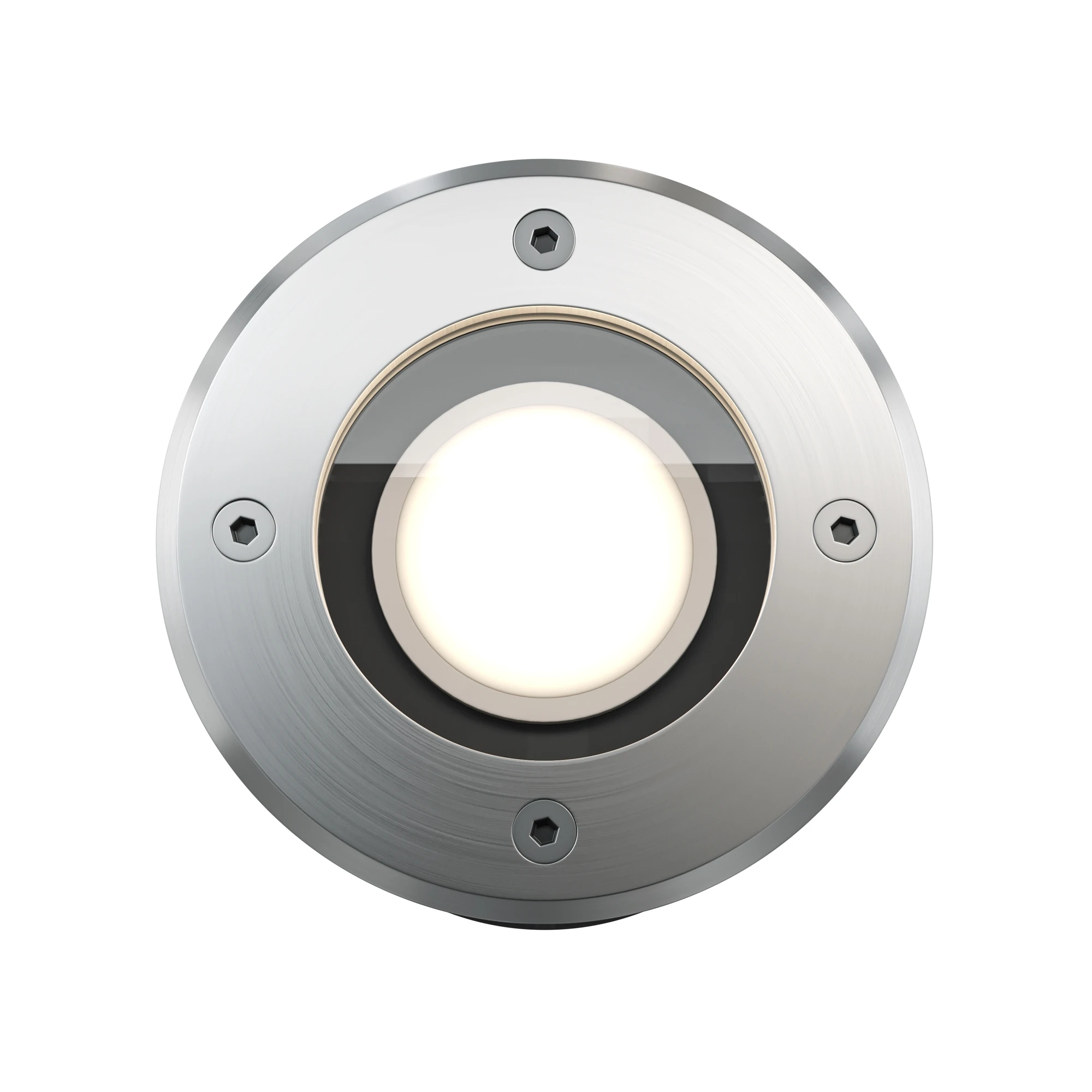 O043DL-01S встраиваемый светильник OUTDOOR 0K IP 65 нержавеющая сталь GU10 серебро 35вт