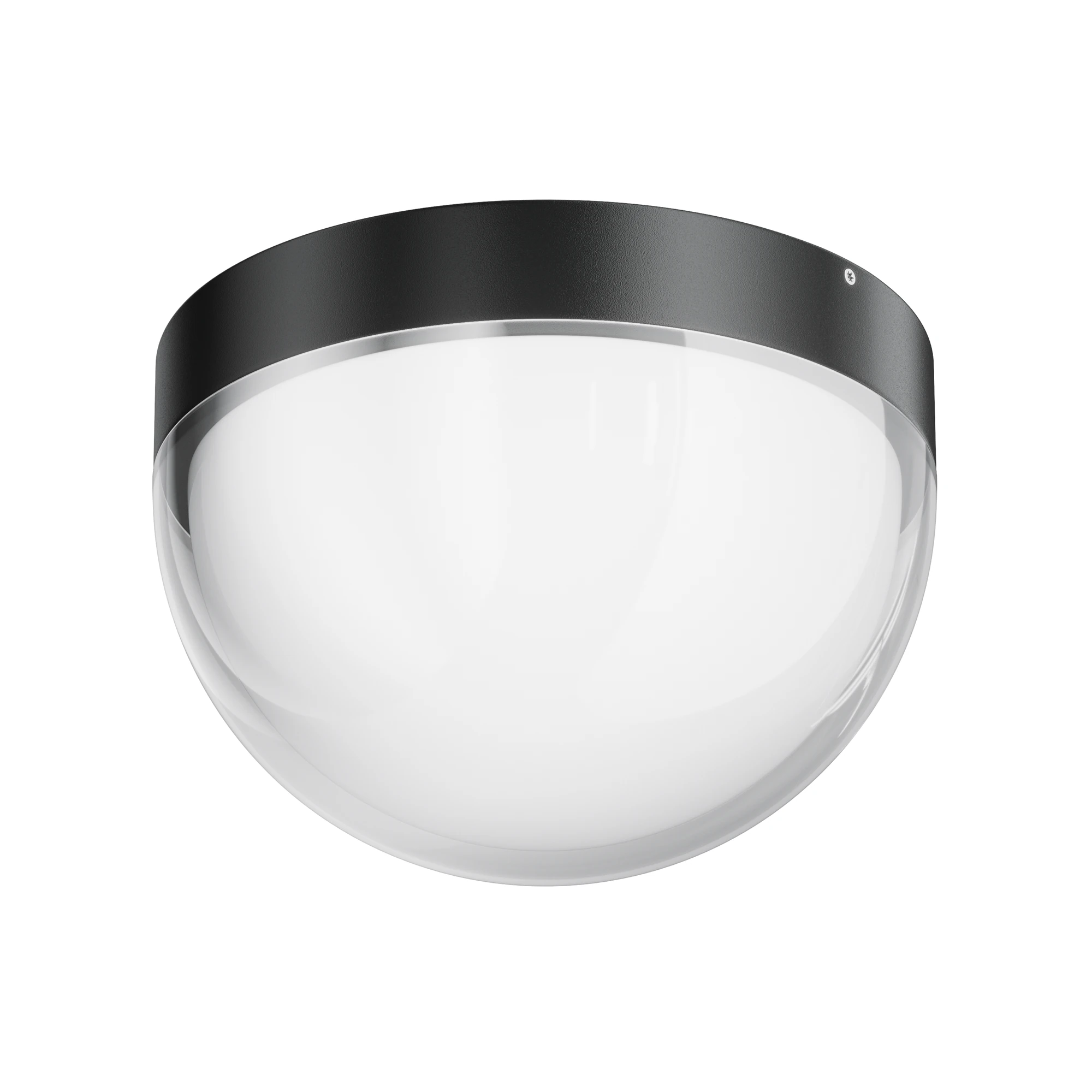 O438CL-L12GF3K потолочный светильник OUTDOOR 3000K 152.0° IP 65 алюминий и пластик LED графит 12вт