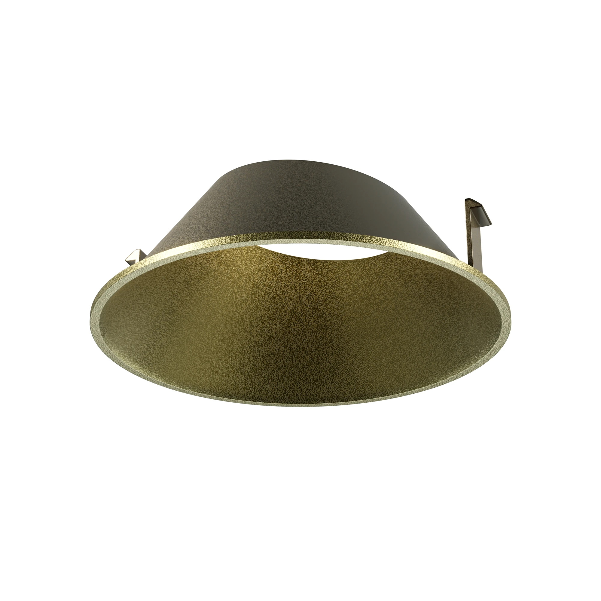 RING057-7-MG светильник DOWNLIGHT 0K 36° пластик матовое золото