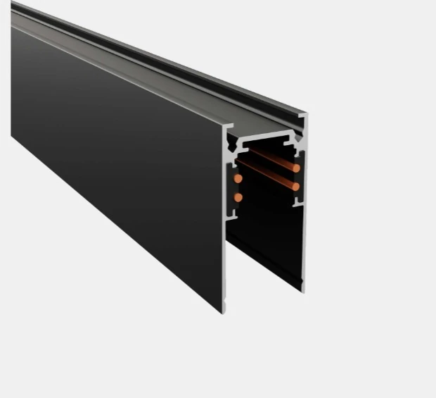 Шинопровод магнитный ST LUCE ST003.419.00 черный 1000 мм