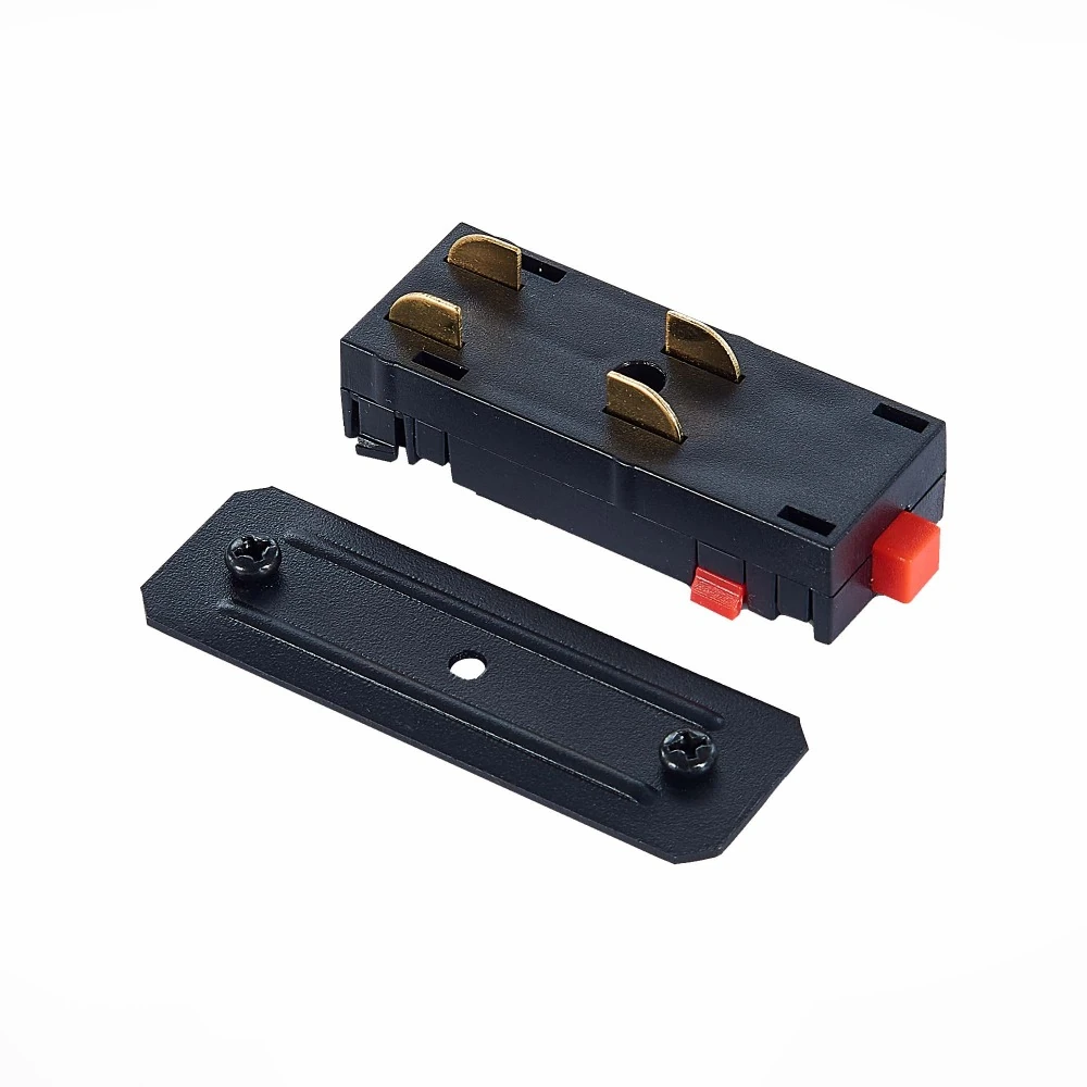 ST015.422.10 коннектор прямой SKYLINE 220 st-luce черный