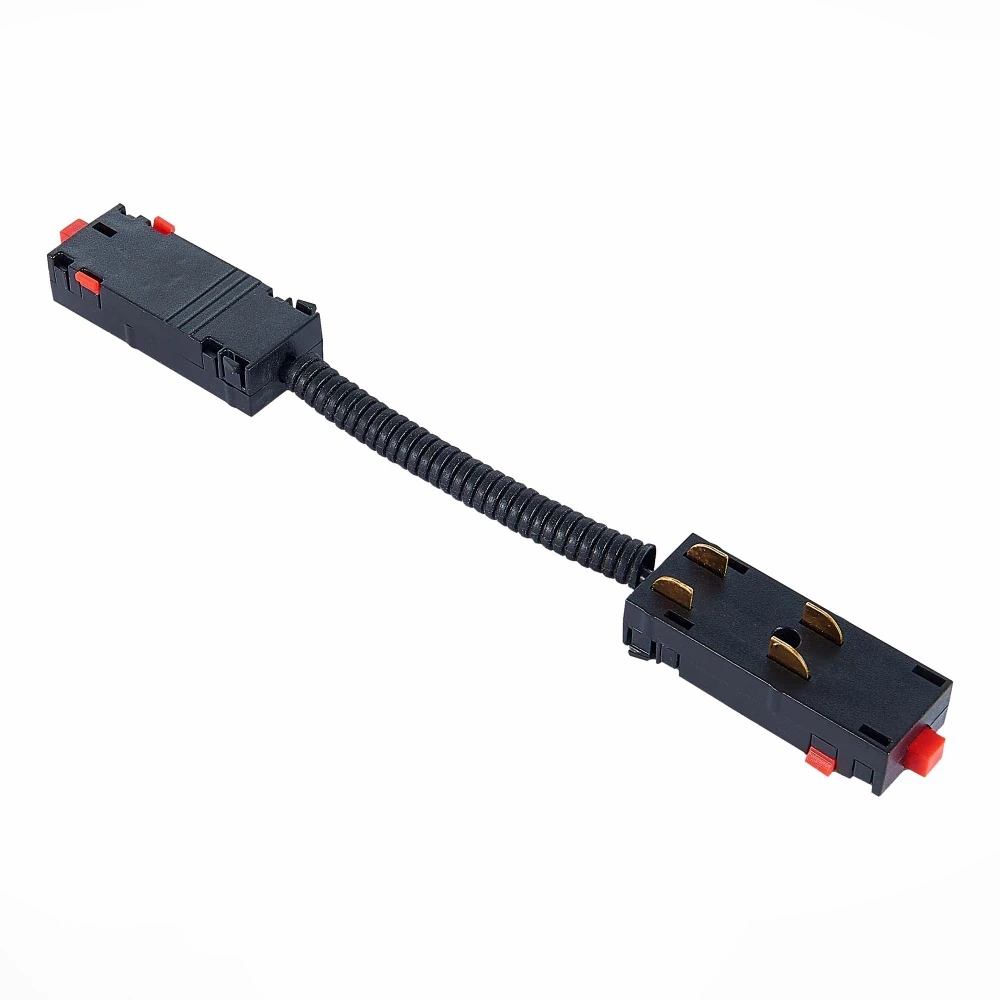 ST015.422.11 коннектор угловой SKYLINE 220 st-luce черный