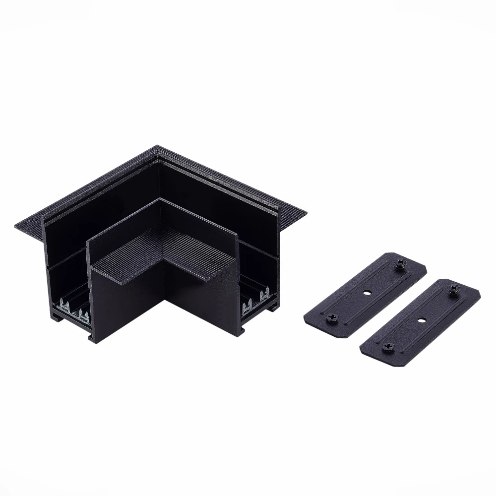 ST021.422.14 угол-соединитель для встраиваемого шинопровода SKYLINE 220 st-luce черный