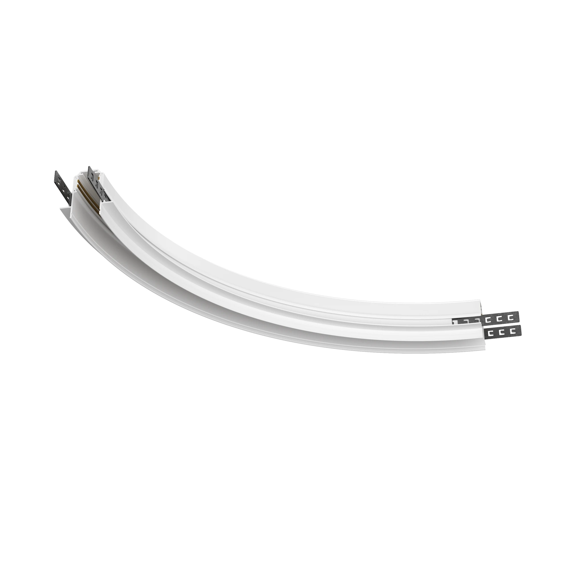 TRA044-ANGLE-W светильник магнитная трековая система 23мм EXILITY 0K 120° IP 20 алюминий белый