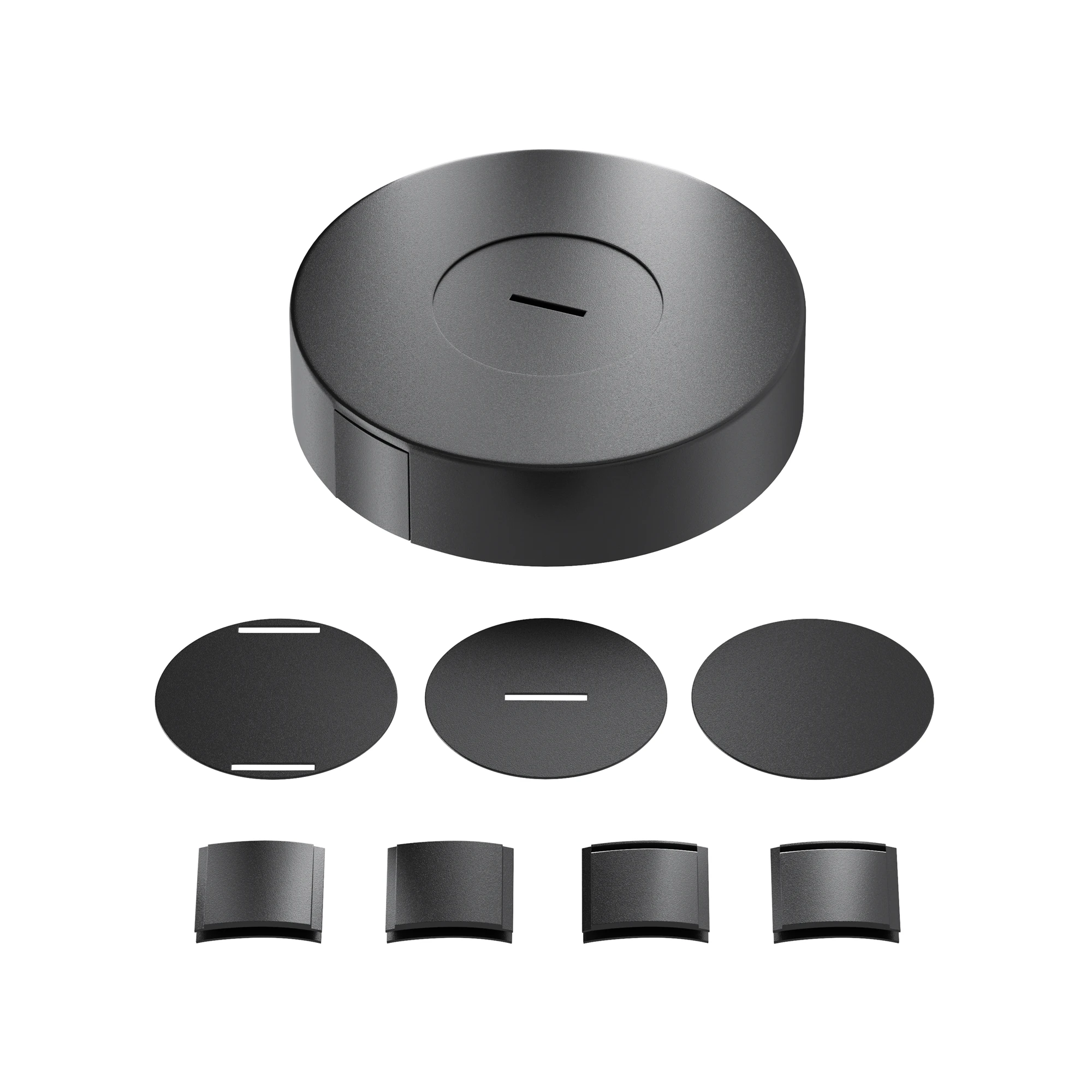 TRA130SC-1B светильник текстильная подвесная система PARITY 0K IP 20 пластик черный