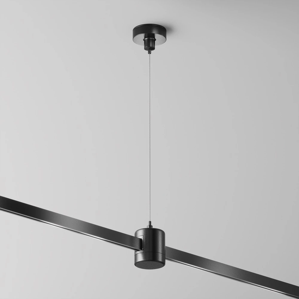 TRA157SW-IPC1-B подвес тросовый HANG с прямым коннектором питания FLARITY черный