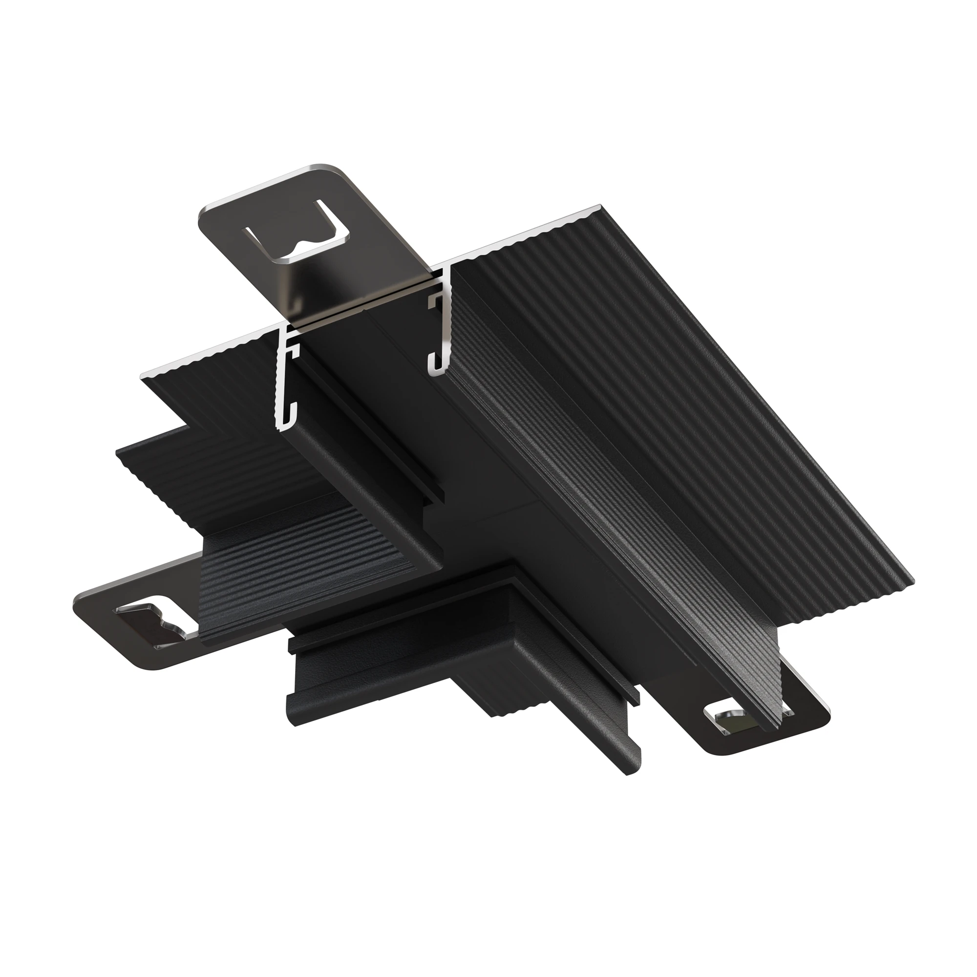 TRA172CT-12B встраиваемый светильник низковольтная трековая система 15мм BASITY 0K алюминий черный