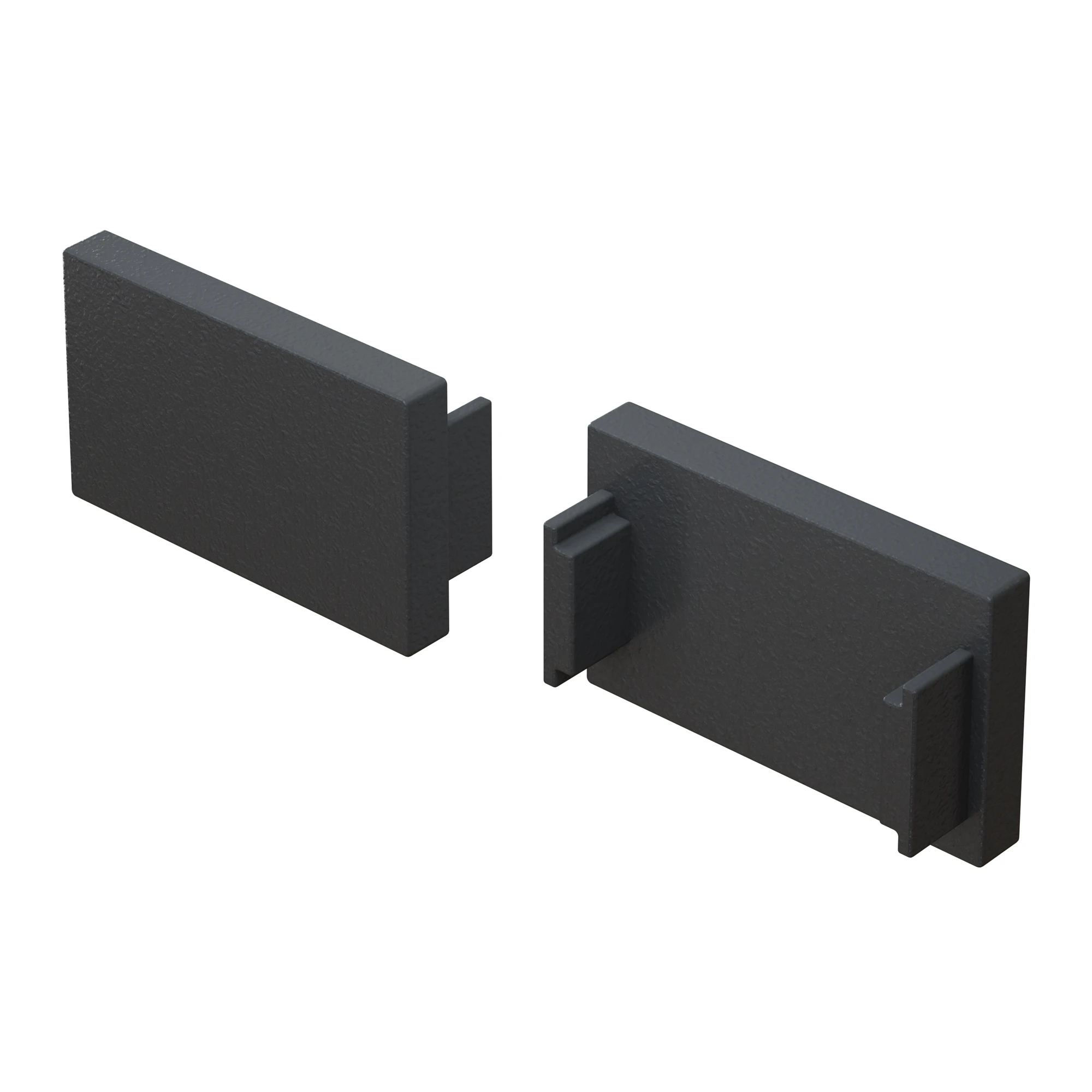 TRA172EC-12B встраиваемый светильник низковольтная трековая система 15мм BASITY 0K пластик черный