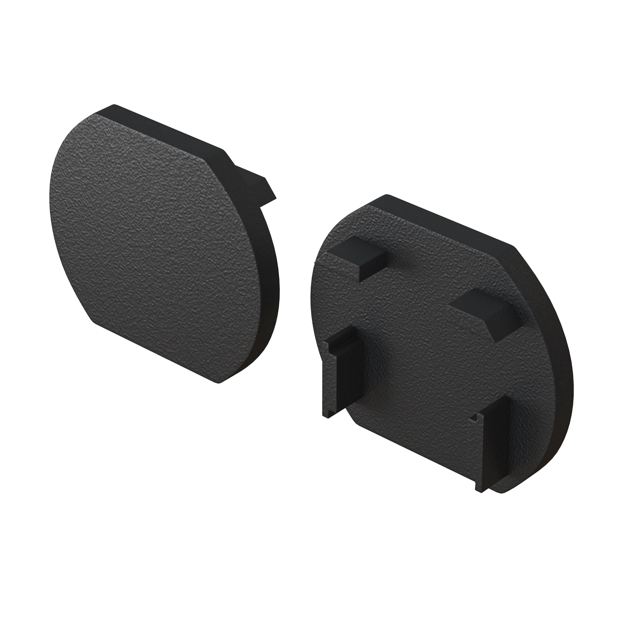 TRA172EC-R-11B трековый светильник низковольтная трековая система 15мм BASITY 0K пластик черный