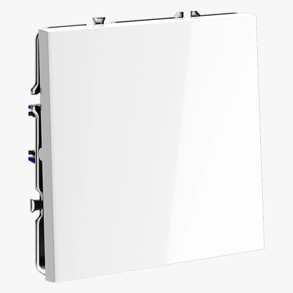 VLS010101 выключатель встраиваемый VOLTUM S70 одноклавишный 10а, (белый глянцевый) серия S70 артикул