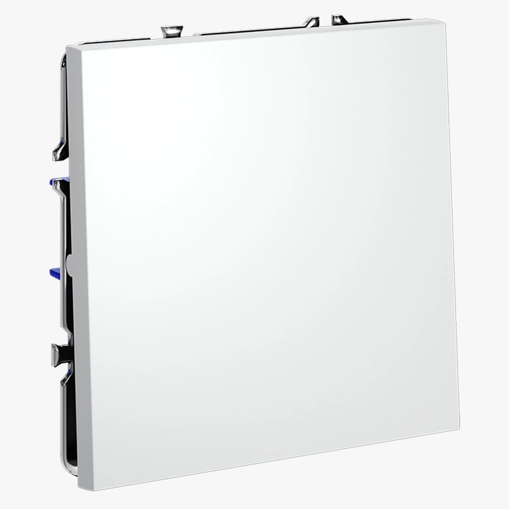 VLS010102 выключатель встраиваемый VOLTUM S70 одноклавишный 10а, (белый матовый)