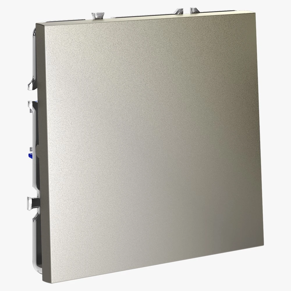 VLS010304 проходной переключатель встраиваемый VOLTUM S70 одноклавишный 10а, (шелк)