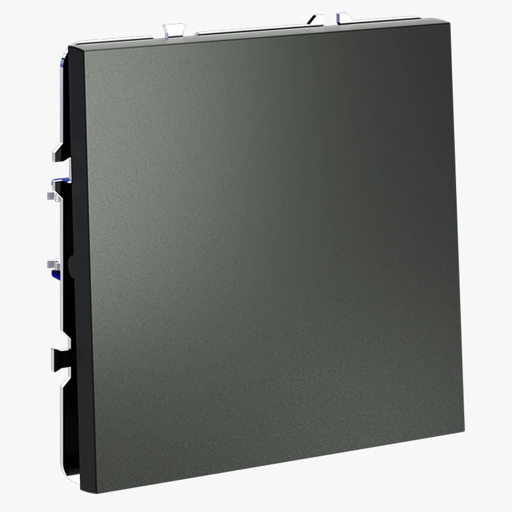 VLS010306 проходной переключатель встраиваемый VOLTUM S70 одноклавишный 10а, (титан)