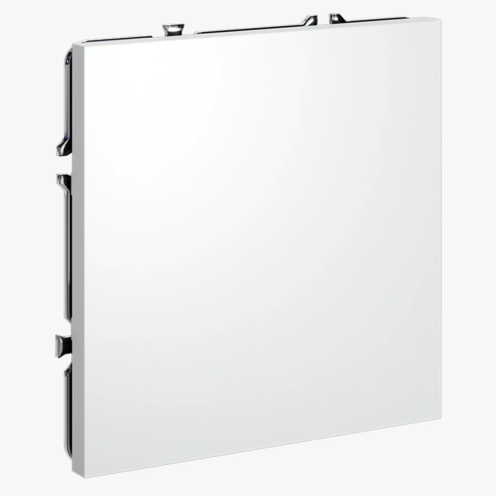 VLS080102 заглушка VOLTUM s70с суппортом, (белый матовый) серия S70