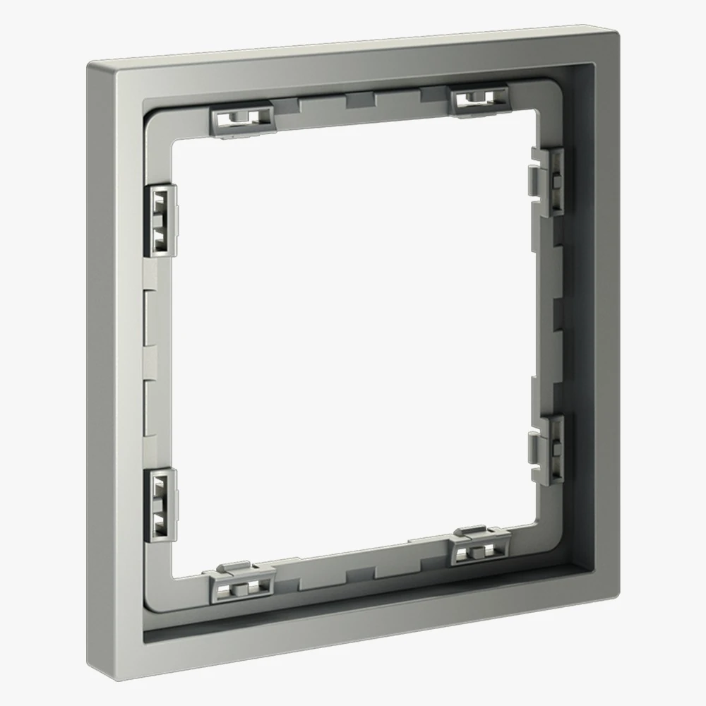 VLS100105 рамка пластиковая VOLTUM S70 на 1 пост, (сталь)