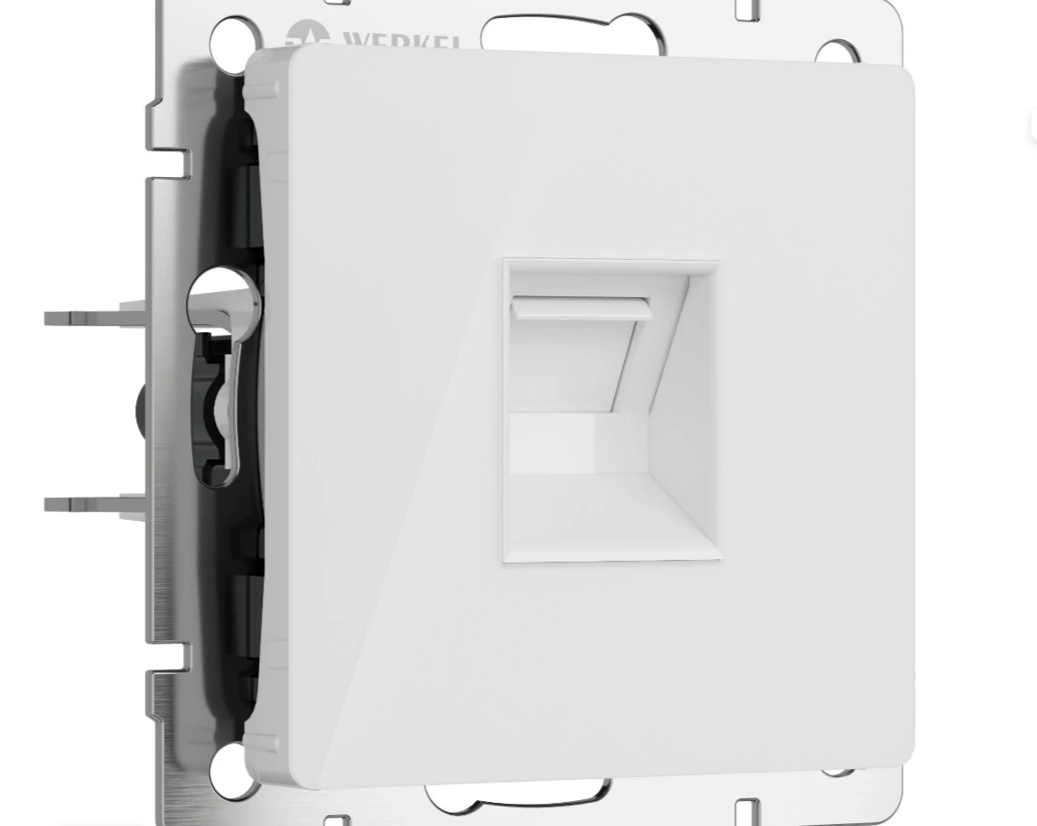 Розетка ETHERNET rj-45 (белый акрил) артикул W1181041